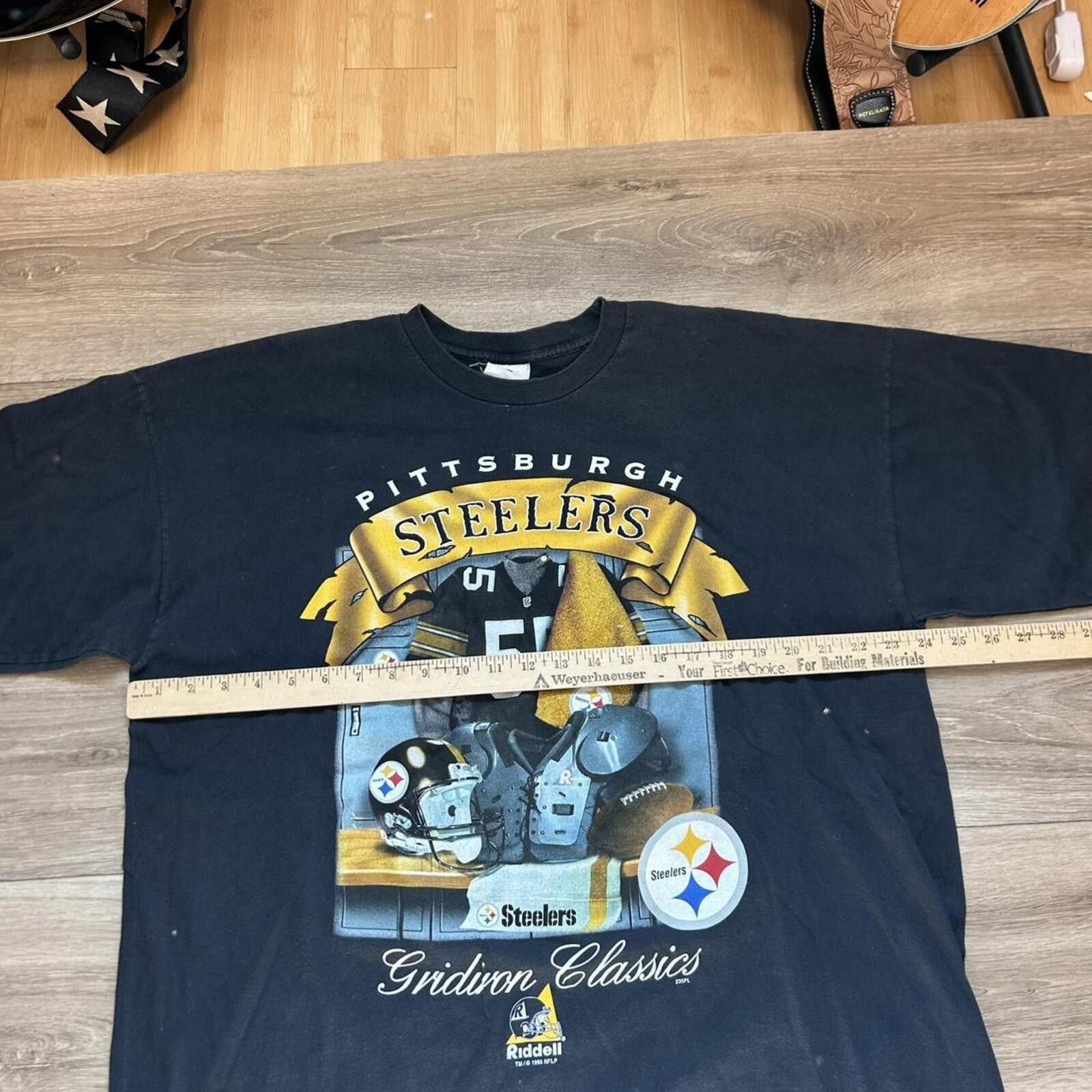 NFL Vintage 1998 Pittsburgh Steelers vintage NFL t shirt XL Size US XL / EU 56 / 4 - 6 Thumbnail