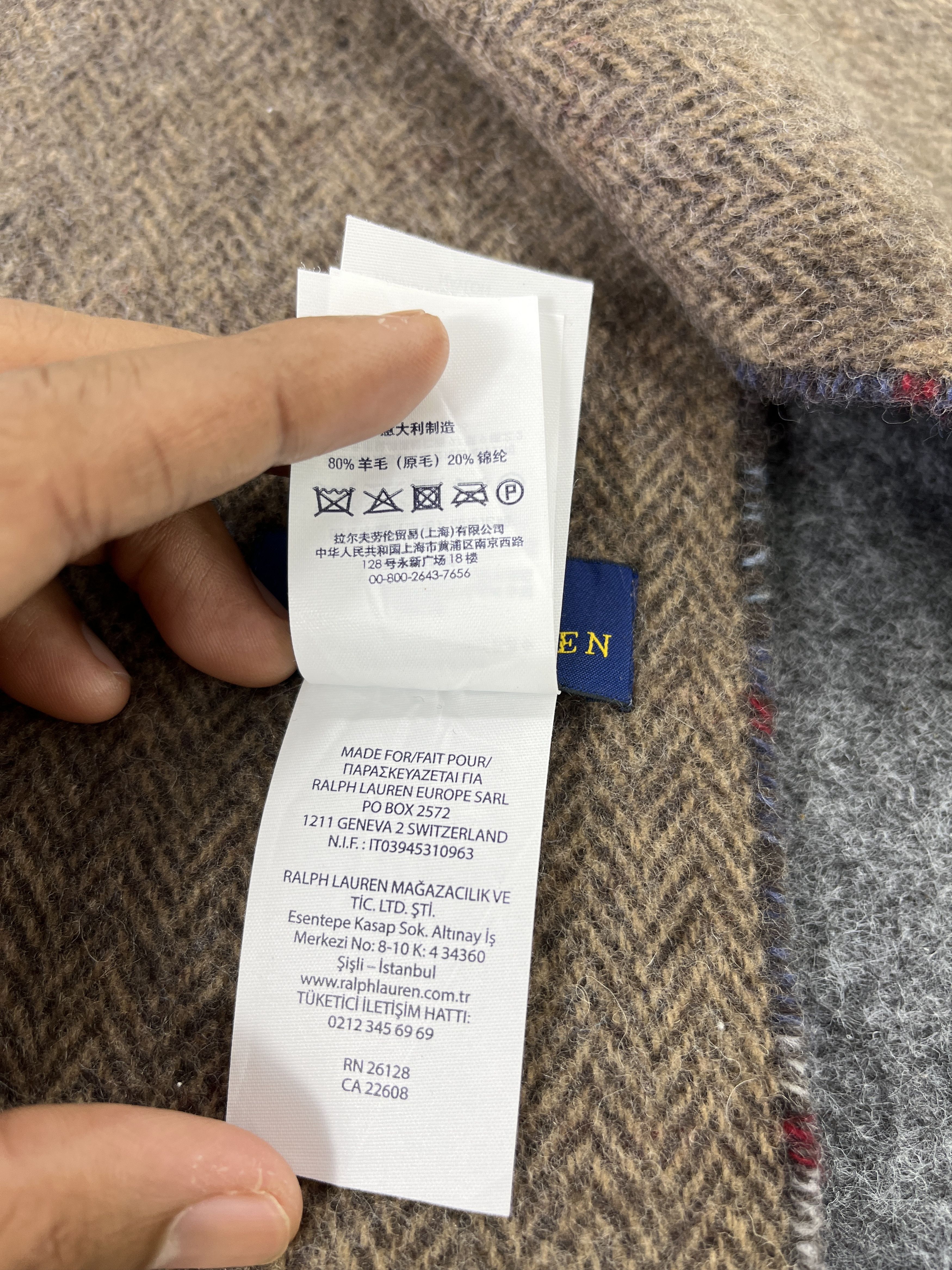 Polo Ralph Lauren Polo Ralph Lauren Scarf / Muffler / Neckwear -T258 Size ONE SIZE - 7 Thumbnail