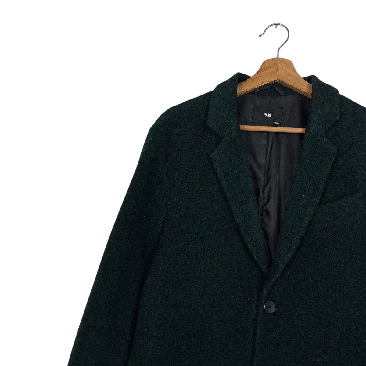 HARE Japanese Brand Hare Black Coat Size US M / EU 48-50 / 2 - 6 Thumbnail