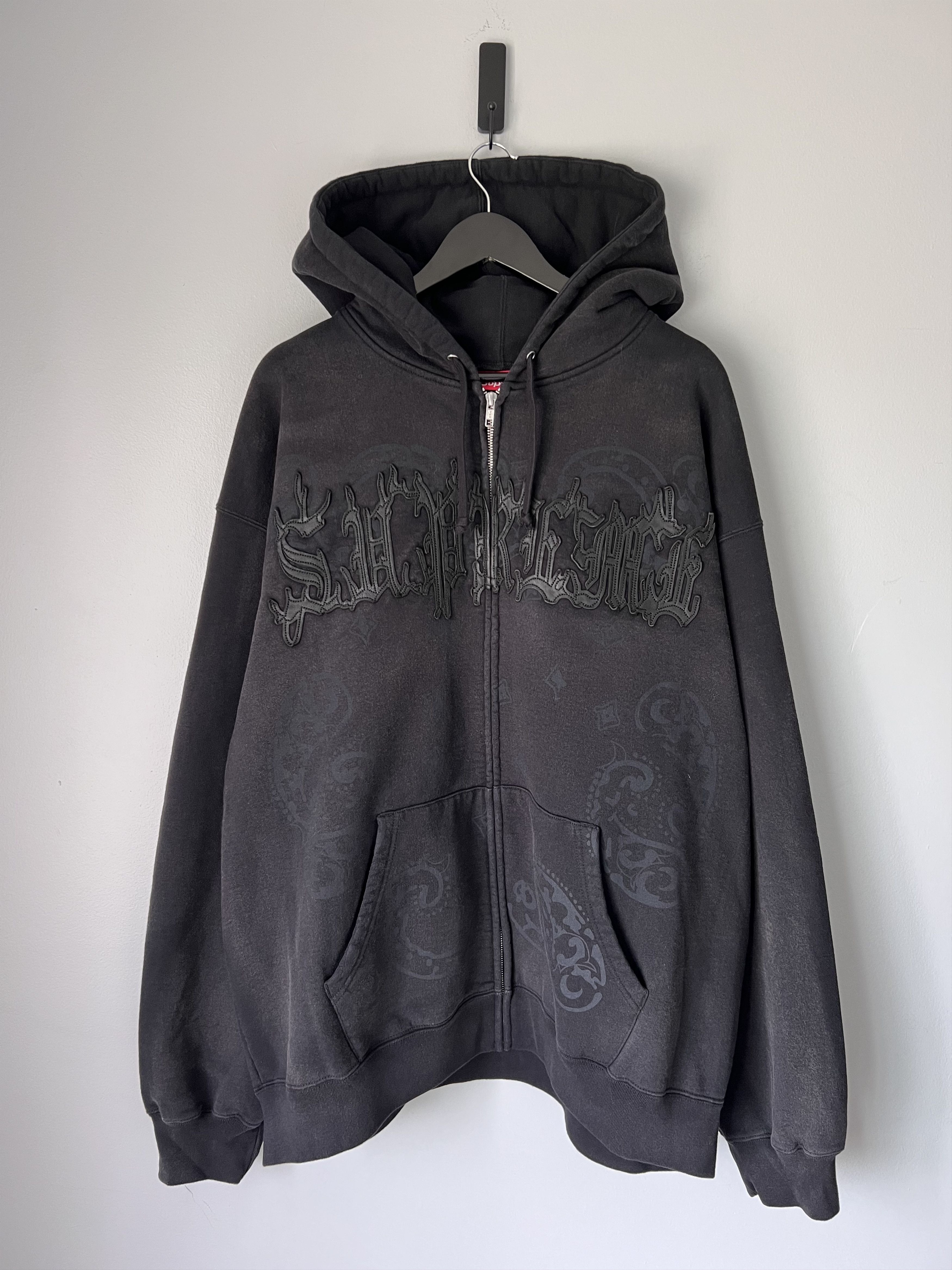 【Supreme】Collegiate Half Zip Pullover★Black★24FW★ Supreme Collegiate Half Zip Pullover (FW24) - $158