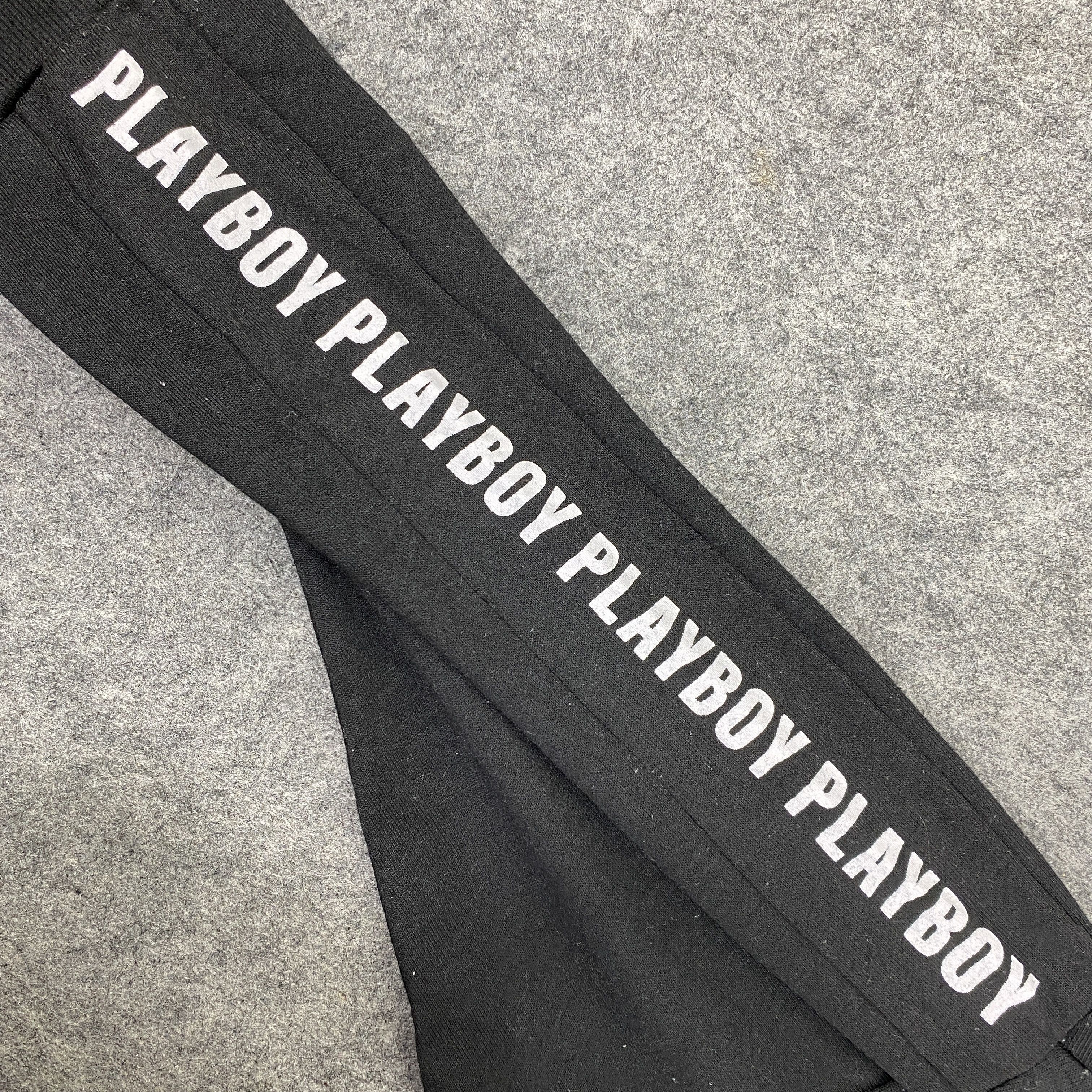 Playboy Vintage Playboy Embroidery Crop Top Sweatshirt -SW160 Size US L / EU 52-54 / 3 - 8 Thumbnail