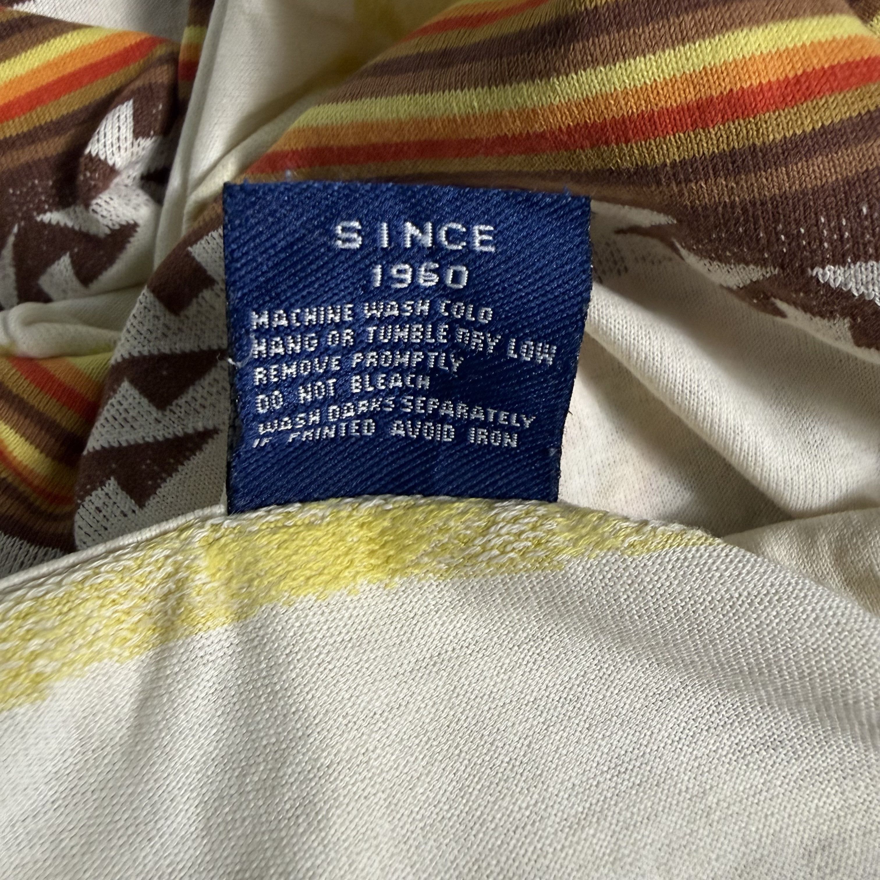 Hang Ten 🔥RARE🔥Vintage Hang Ten Stripes Native Navajo Polo Shirt Size US M / EU 48-50 / 2 - 8 Thumbnail