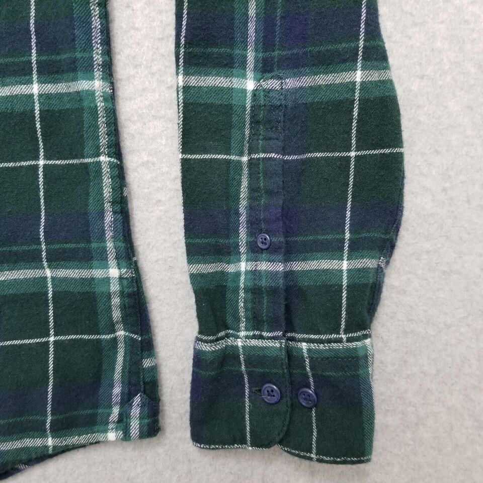 1901 1901 Shirt Men Small Plaid Button Up Pockets Casual Flannel Size US S / EU 44-46 / 1 - 4 Thumbnail