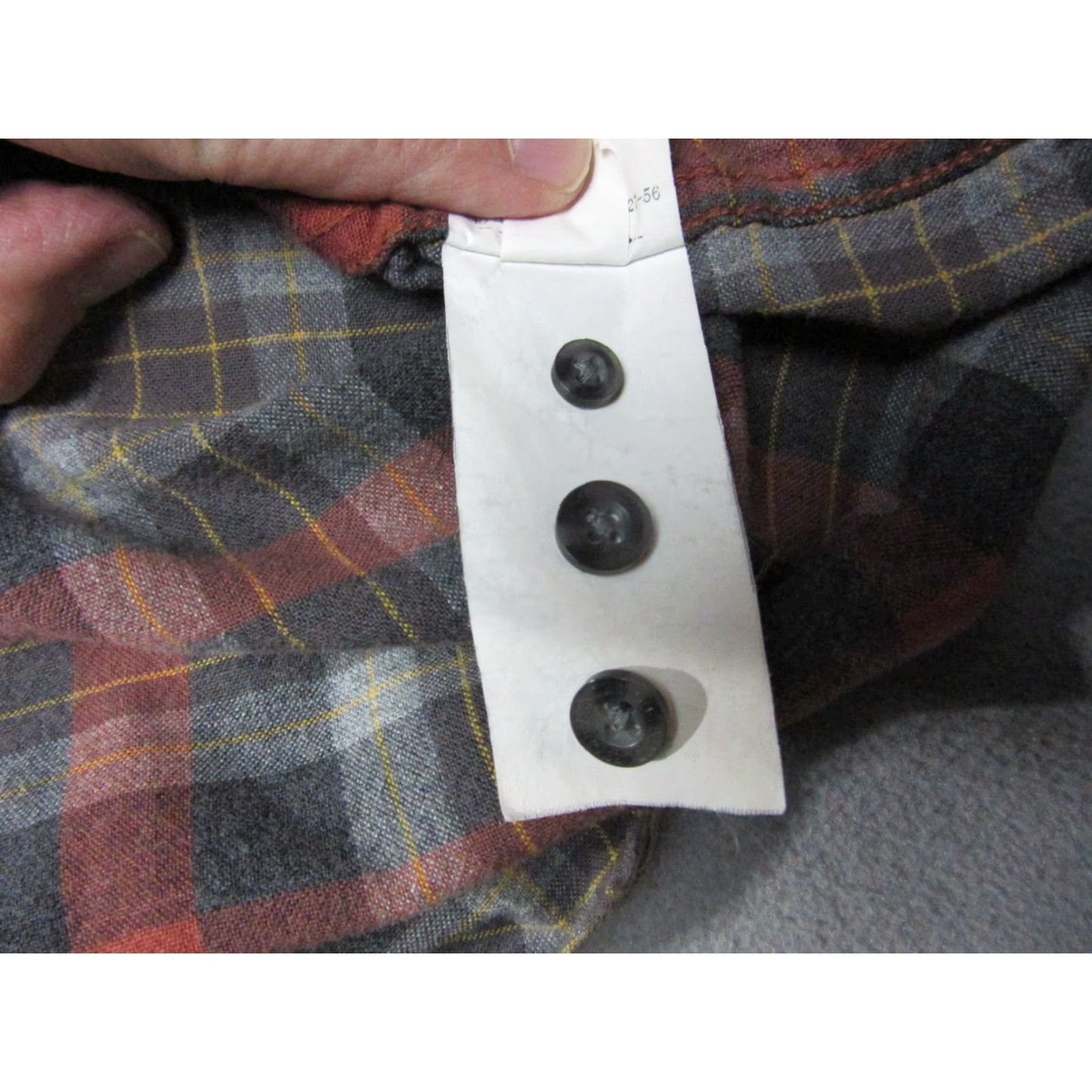 Pendleton Pendleton Shirt Mens Medium Red Gray Plaid Landry Wool Blend Button Down Size US M / EU 48-50 / 2 - 4 Thumbnail
