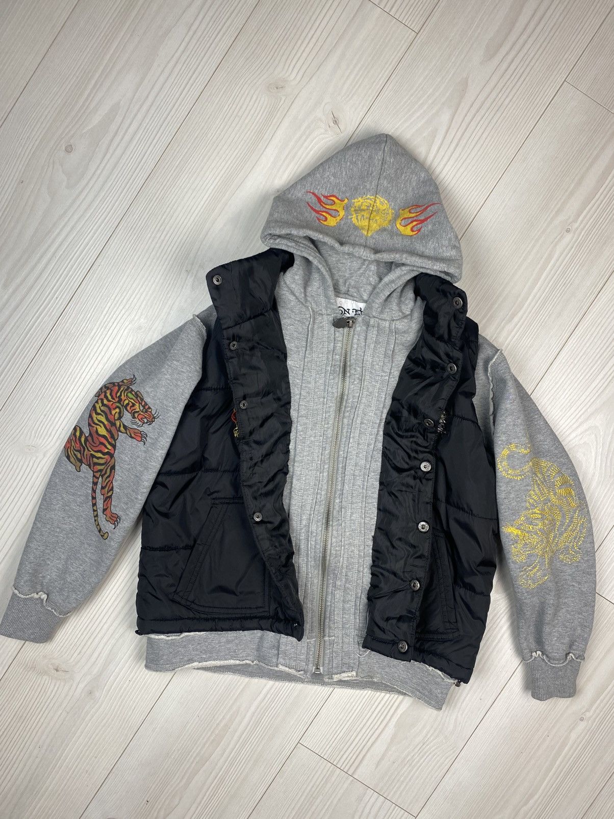 Christian Audigier × Ed Hardy Don Ed hardy designs hoodie vest Size US XS / EU 42 / 0 - 2 Thumbnail