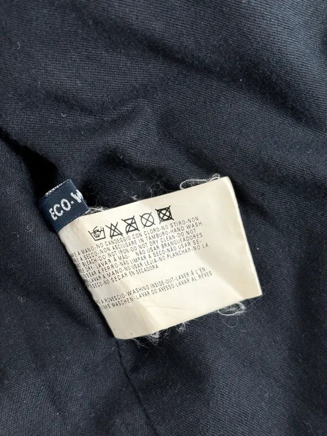 Armani 2000s Armani Black Eco Leather Biker Jacket Size US M / EU 48-50 / 2 - 13 Thumbnail