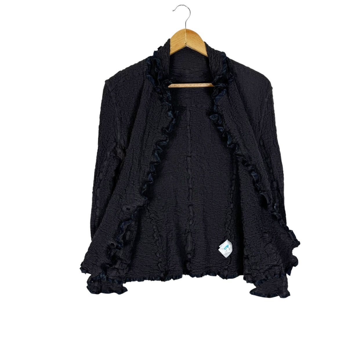Issey Miyake ☀️ISSEY MIYAKE ME PLEATS CARDIGAN SWEATER Size M / US 6-8 / IT 42-44 - 12 Thumbnail