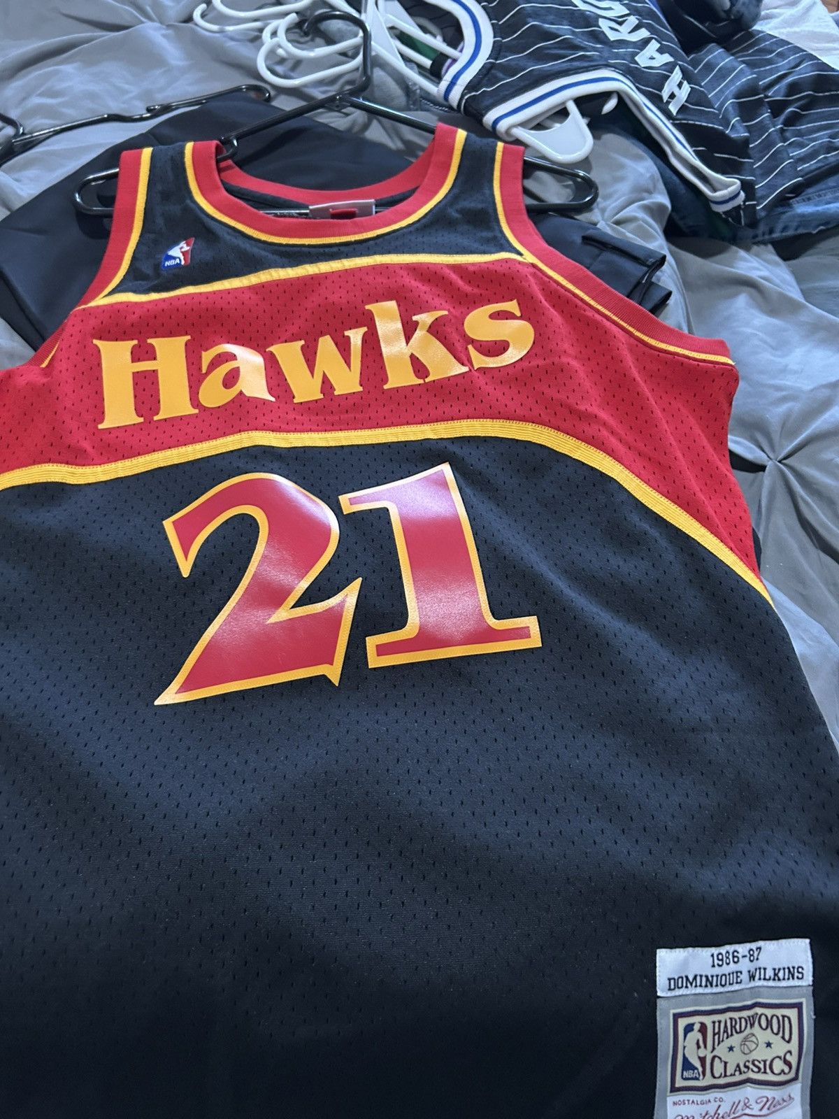 Mitchell & Ness Dominique Wilkins Atlanta Hawks 21 jersey Size US L / EU 52-54 / 3 - 1 Thumbnail