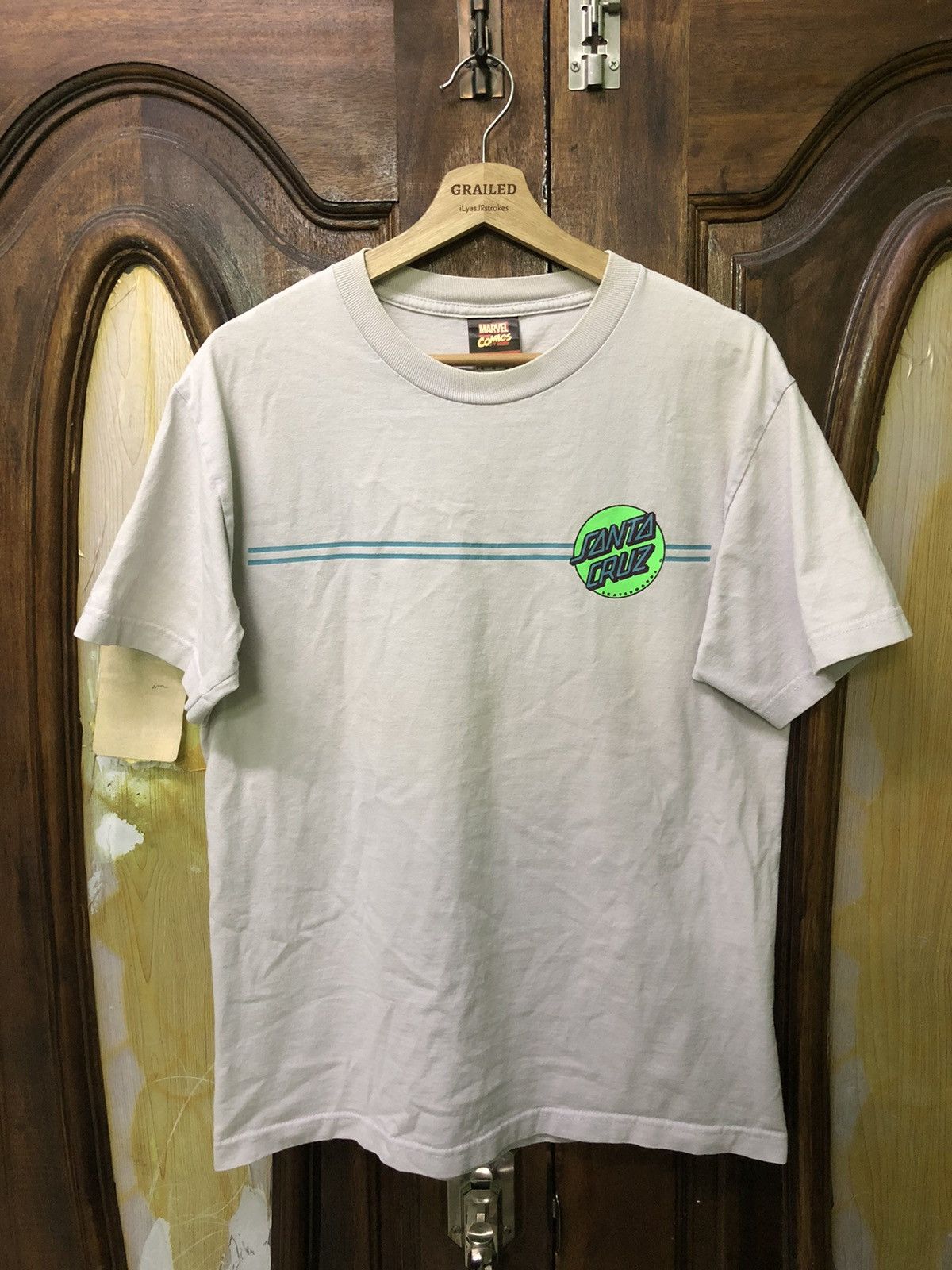 Santa Cruz Skateboards Vintage Santa Cruz x Marvel Shirt Tee Size US M / EU 48-50 / 2 - 2 Thumbnail