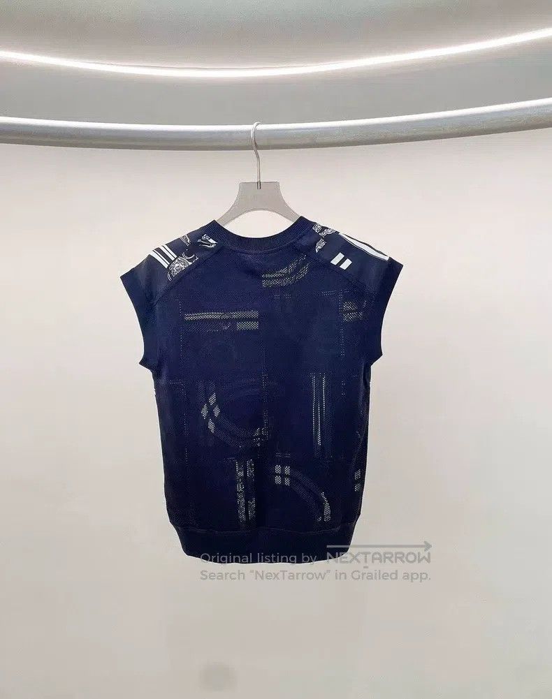Hermes Hermes Black patchwork silk vest Size XXS / US 00 / IT 34 - 2 Thumbnail