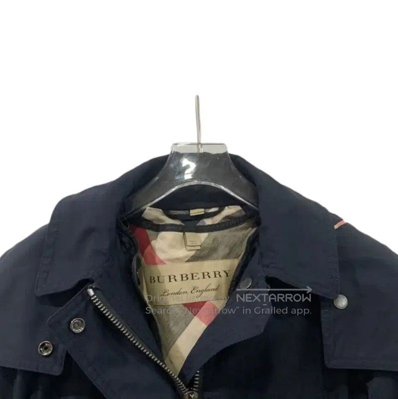 Burberry Burberry Black Cotton Women's Coat XXS. Size XXS / US 00 / IT 34 - 3 Thumbnail
