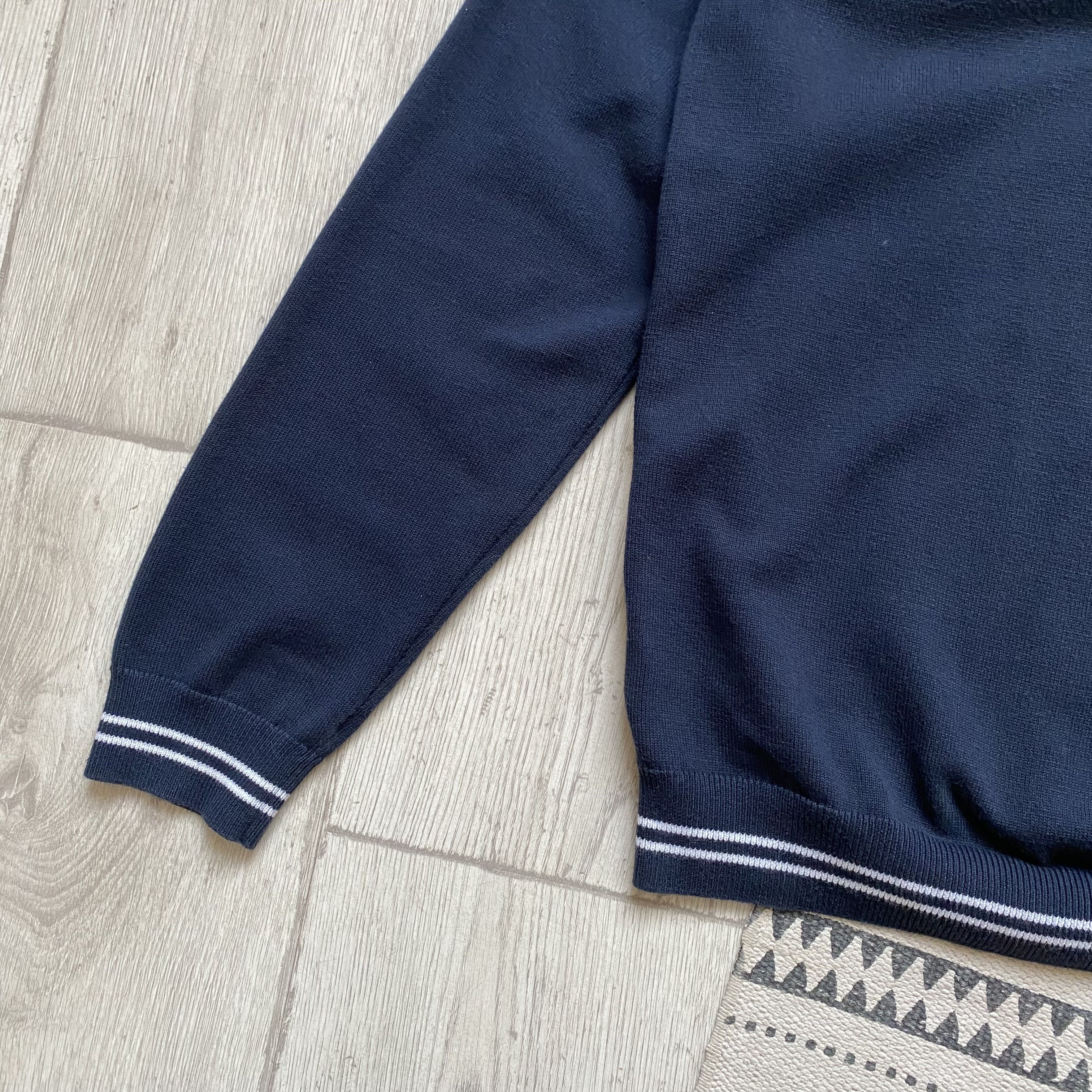 Hugo Boss 👔 Hugo Boss Classic sweater light mini logo oldmoney Size US M / EU 48-50 / 2 - 6 Thumbnail