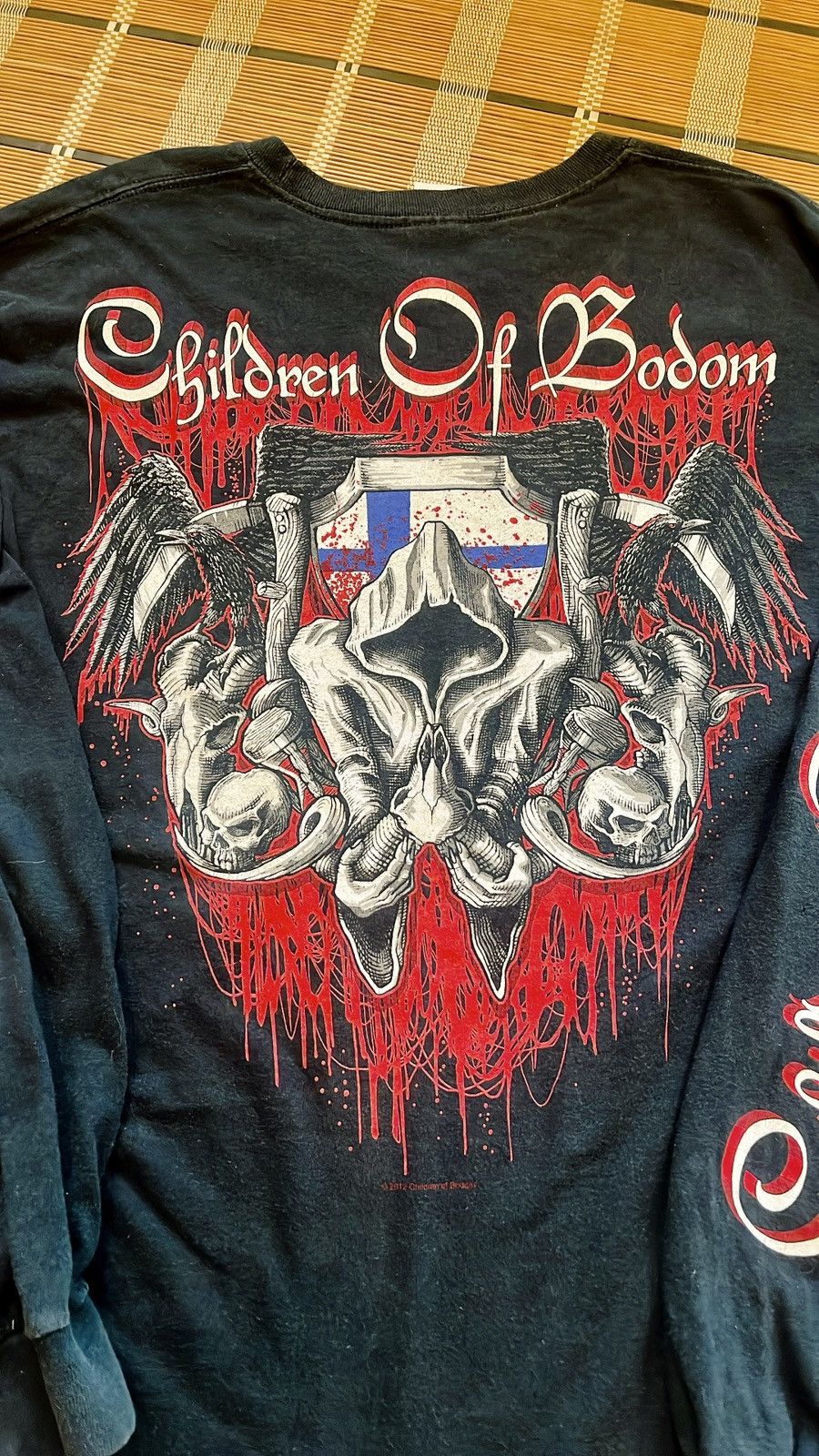 Band Tees × Vintage VTG90’s Children Of Bodom Longsleeve Size US L / EU 52-54 / 3 - 7 Thumbnail