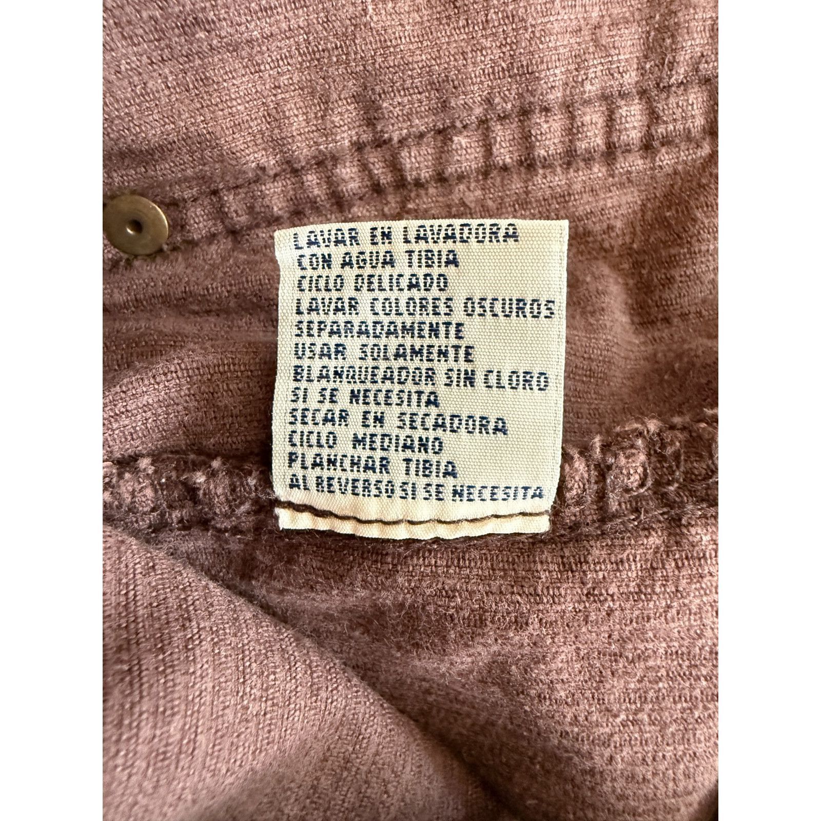 Other Vintage Corduroy Jumper Dress Brown Kikomo Sleeveless Zip F Size L / US 10 / IT 46 - 6 Thumbnail