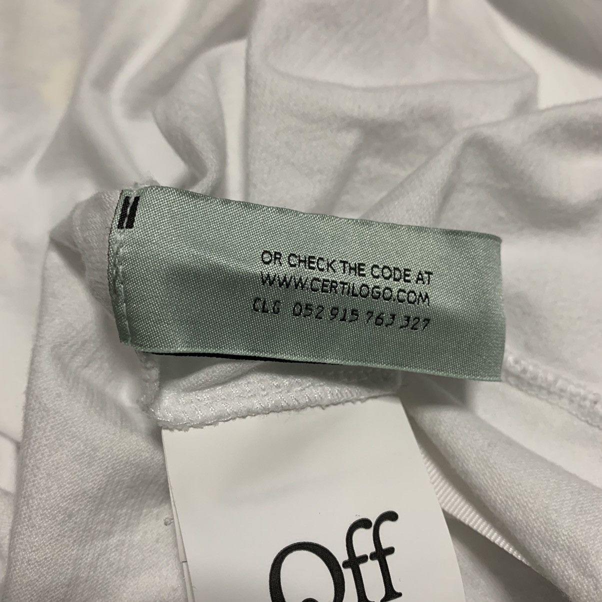 Off-White Off White XS Graffiti Graphic White Tee Virgil Abloh Size US XS / EU 42 / 0 - 10 Thumbnail