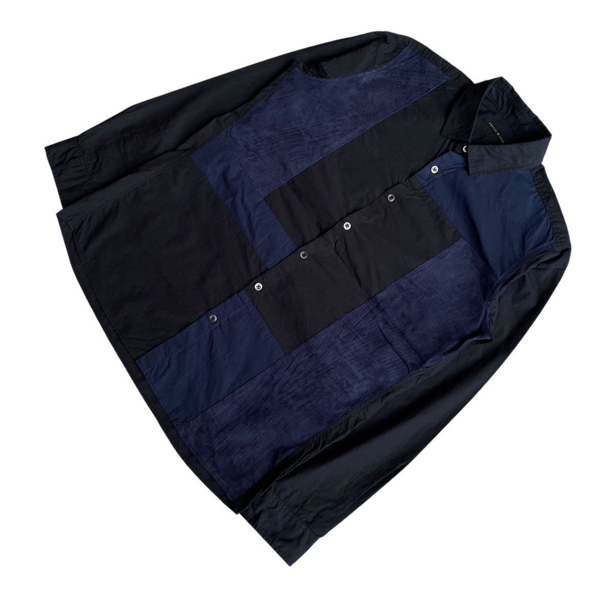GOSTAR DE FUGA × Japanese Brand Gostar De Fuga Patchwork Button Up Shirts Size US S / EU 44-46 / 1 - 4 Thumbnail