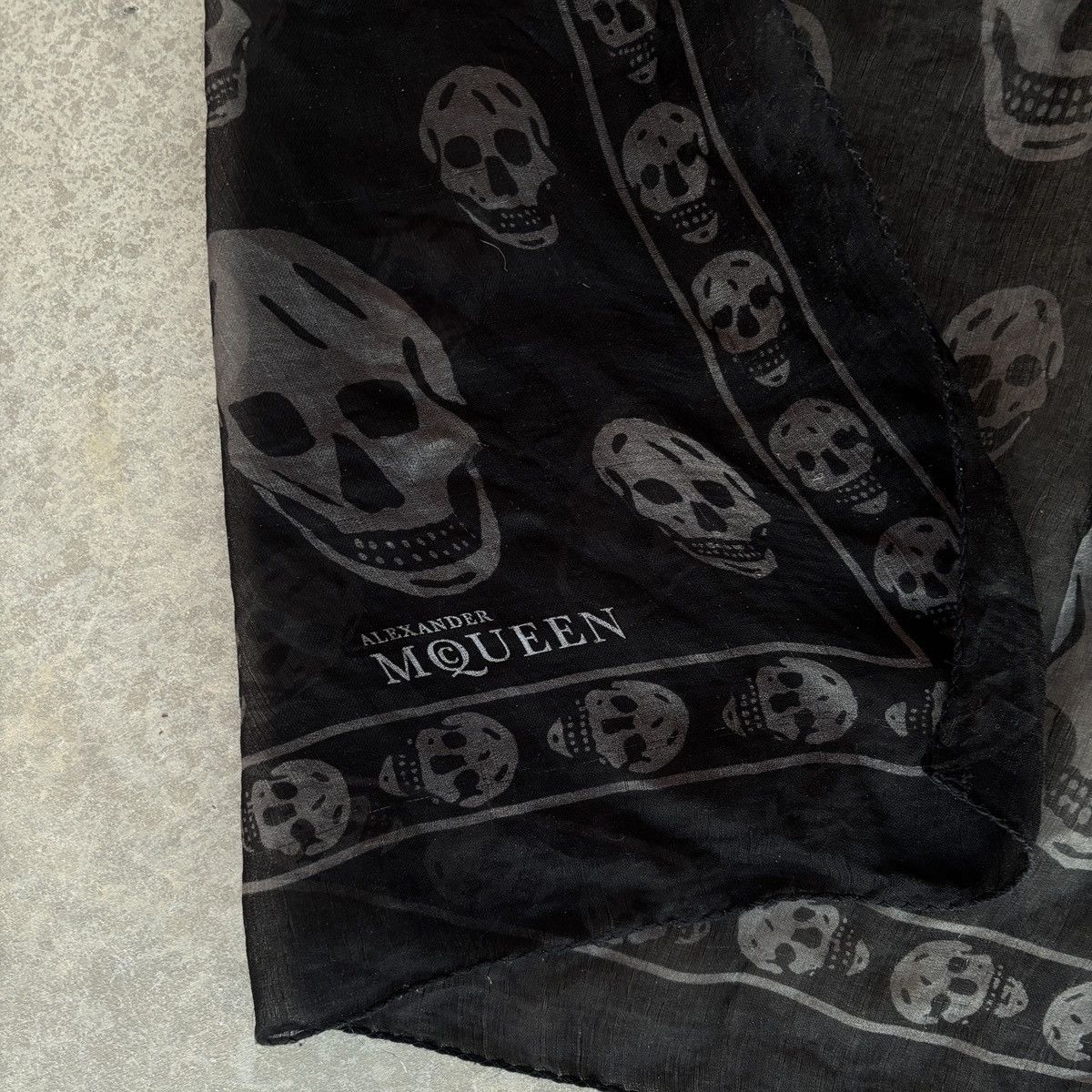 Alexander McQueen Alexander McQueen Skull Scarf Size ONE SIZE - 3 Thumbnail