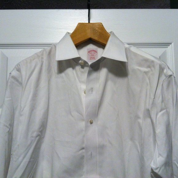 Brooks Brothers BROOKS BROTHERS MENS COTTON DRESS SHIRT FRENCH CUFFS 16.5-32 Size US L / EU 52-54 / 3 - 2 Thumbnail