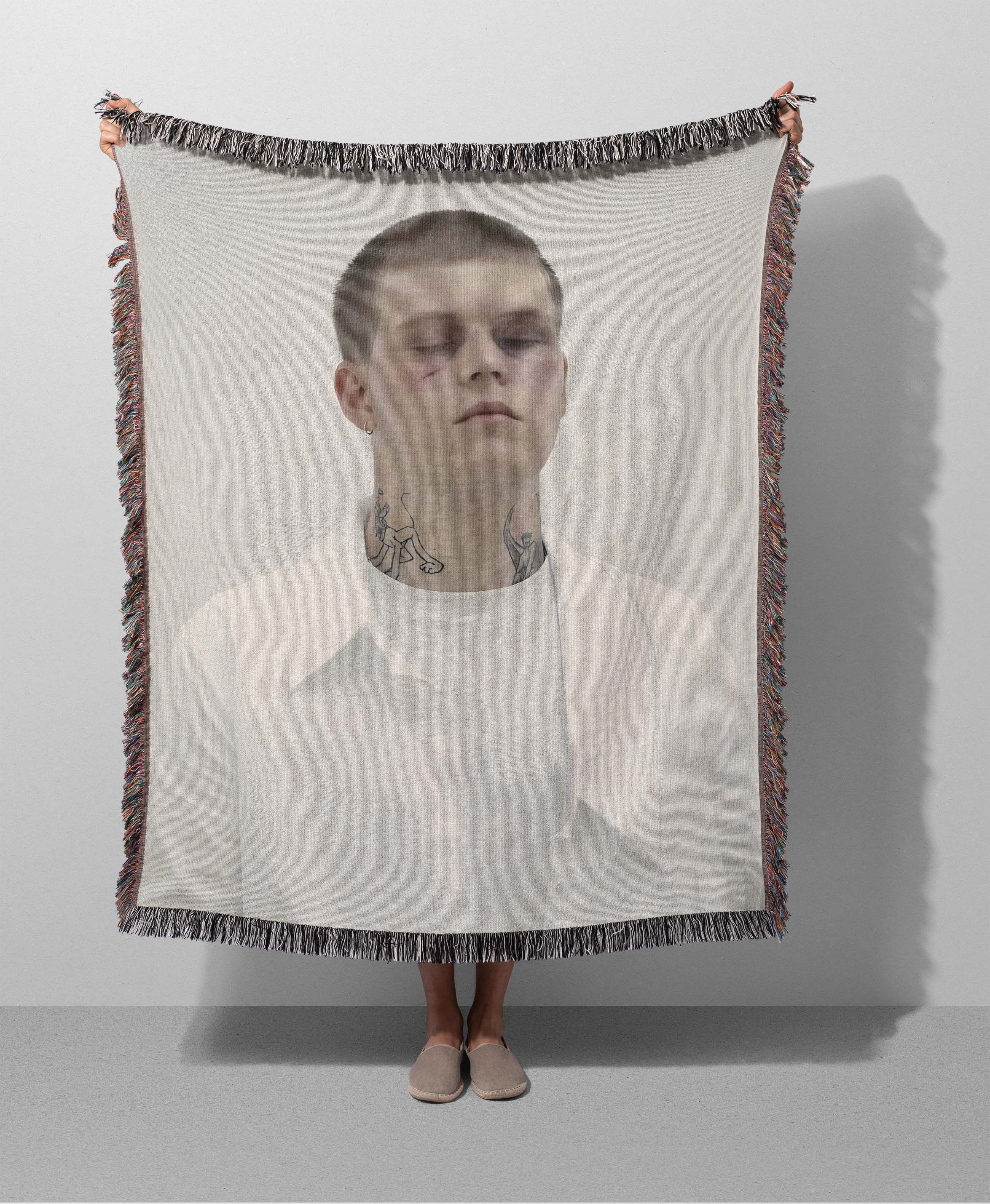 Yung Lean Yung Lean Blanket Woven Art Poster Fashion Gift Logo Size ONE SIZE - 2 Thumbnail