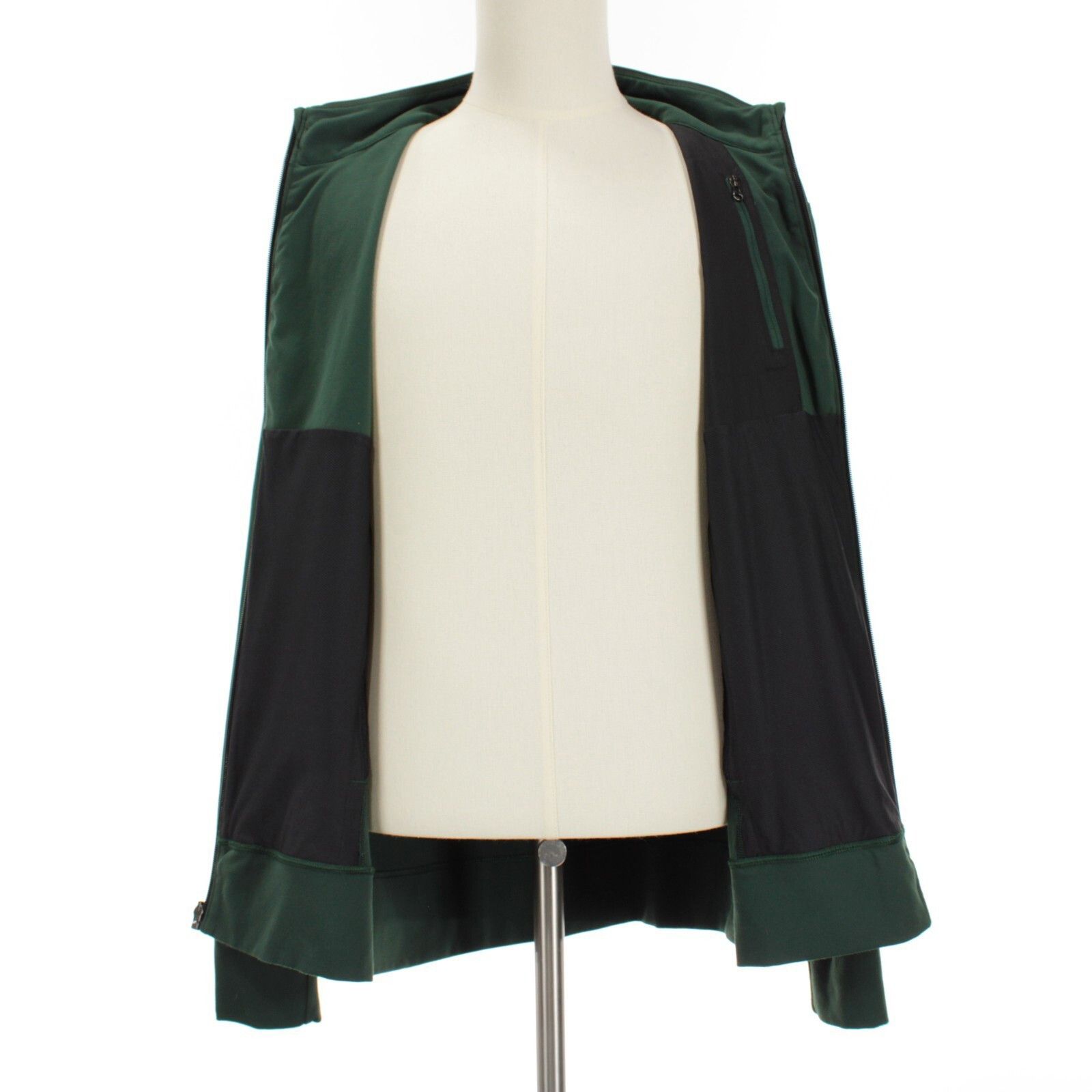 Lululemon Lululemon Full Zip Lightweight Sweatshirt Size L in Green Size US L / EU 52-54 / 3 - 8 Thumbnail
