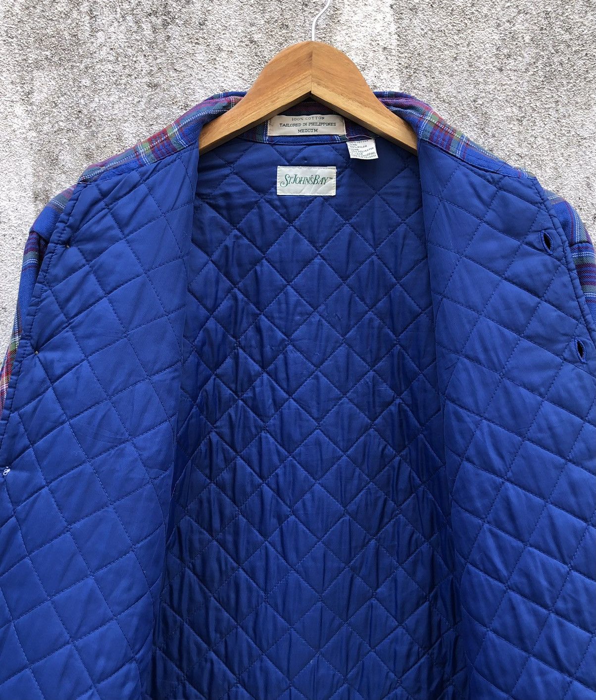 St. Johns Bay StJohn’sBay Western Flannel Button Up Lined Quilted Jacket Size US M / EU 48-50 / 2 - 4 Thumbnail