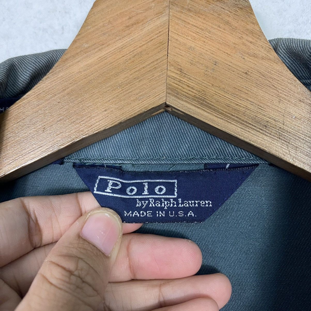 Polo Ralph Lauren Vintage 80s Polo Ralph Lauren Made In Usa Zipper Jacket Size US M / EU 48-50 / 2 - 16 Thumbnail