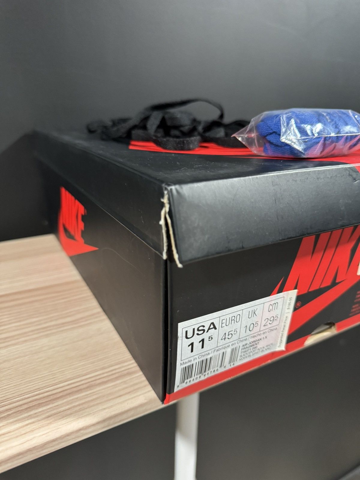 Fragment Design 2014 Air Jordan 1 Fragment Sneakers 11.5 With Custom Midsole Size US 11.5 / EU 44-45 - 10 Thumbnail