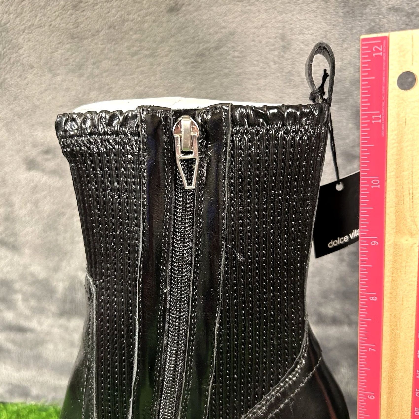 Dolce Vita Dolce Vita Boots Womens 9.5 Black Mid Calf Waterproof Block Heel Bootie Size US 10 / IT 40 - 6 Thumbnail