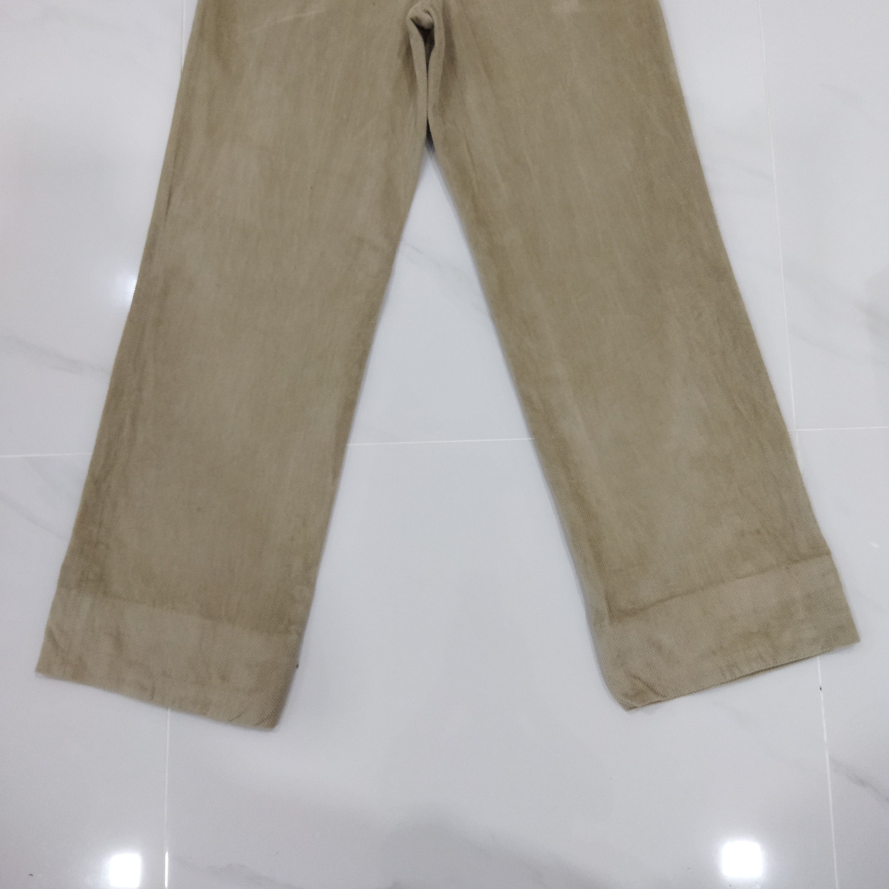 Japanese Brand ST.MARTIN DE JAZZ FADED WHITE YELLOW FLARED PANTS Size US 34 / EU 50 - 8 Thumbnail