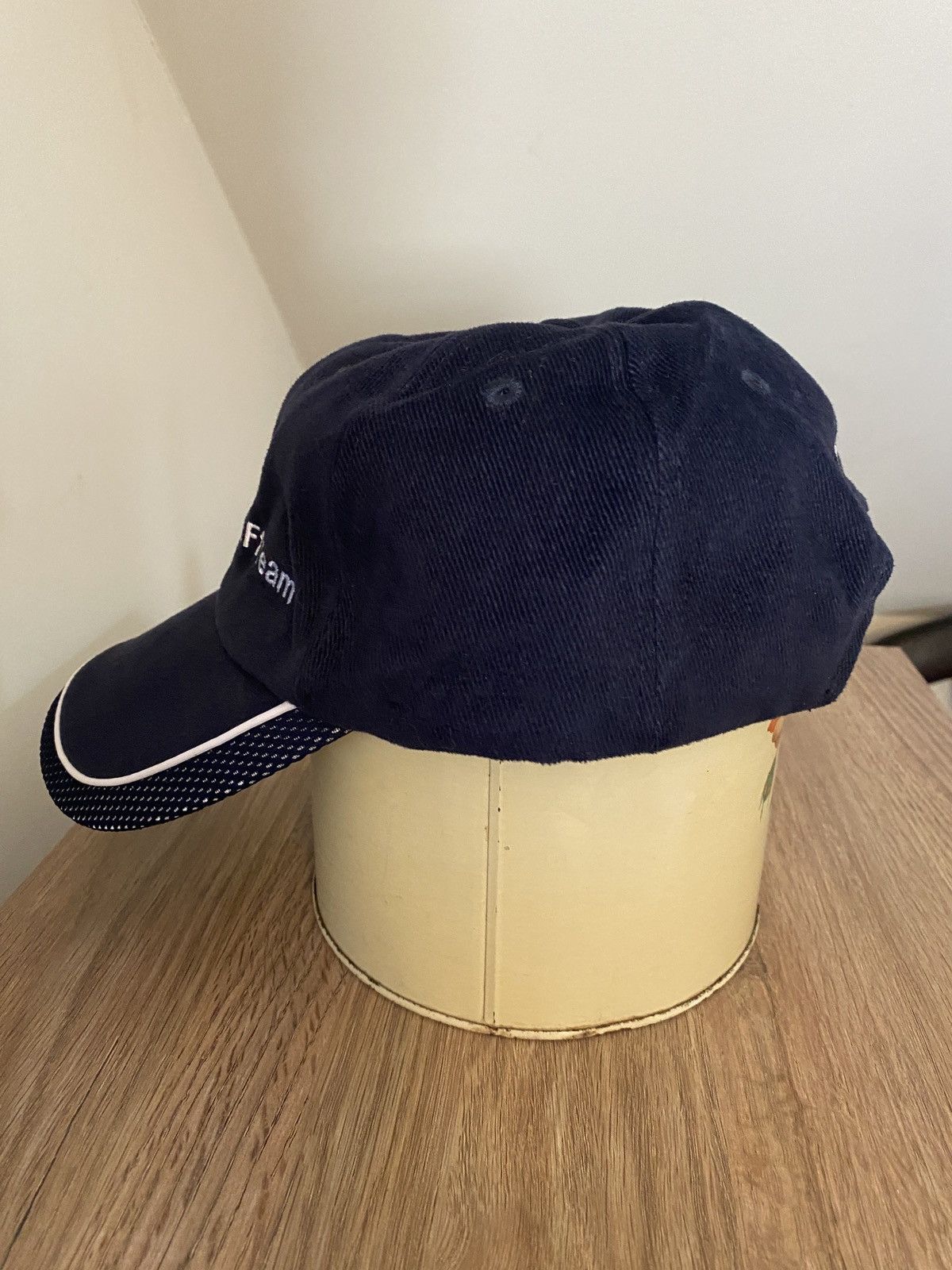 BMW Vintage 2001 Y2K BMW Williams F1 Team Navy Strapback Hat Cap Size ONE SIZE - 6 Thumbnail
