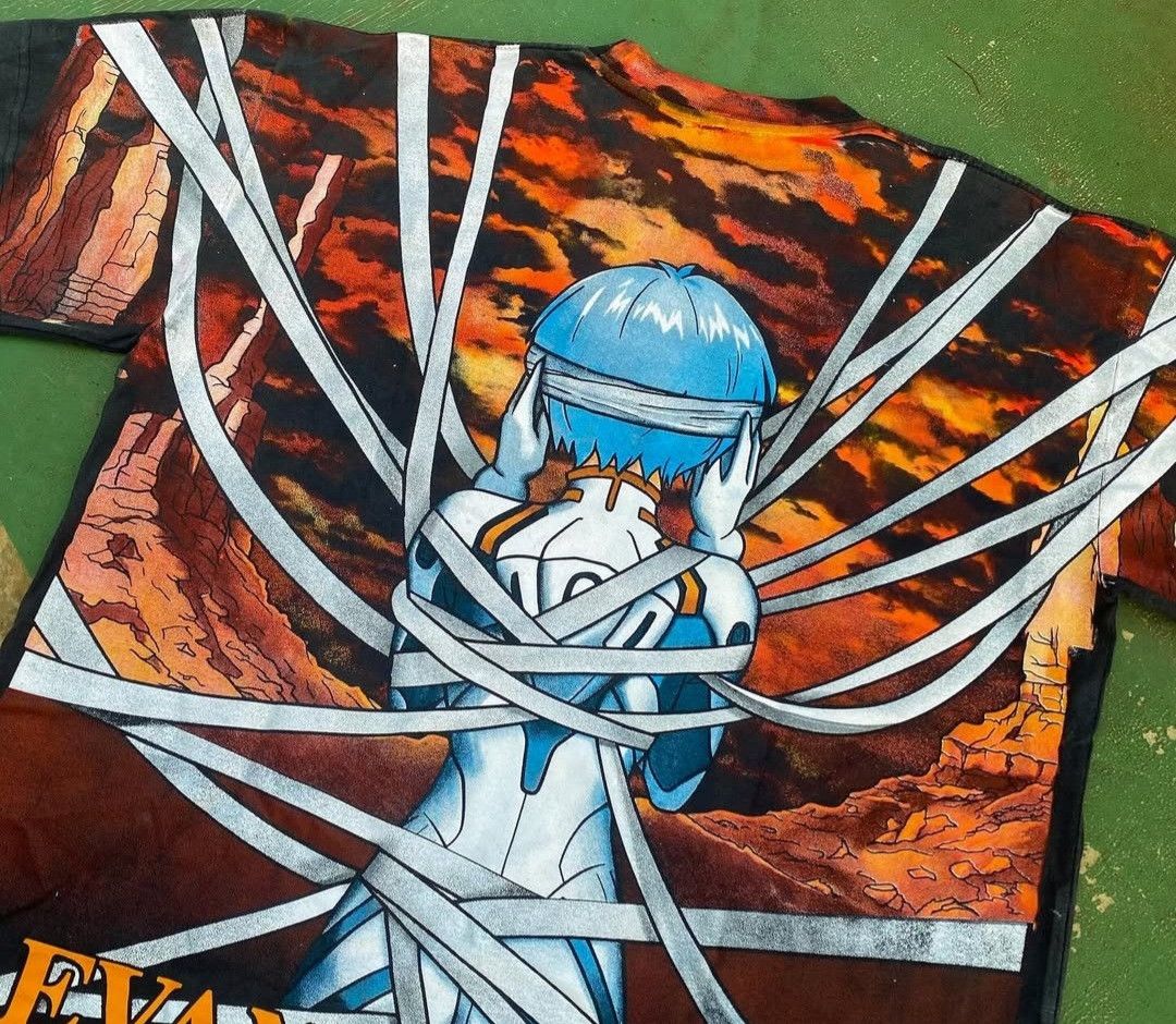 Anime Neon Evangelion Genesis Rei Ayanami AOP Size US XL / EU 56 / 4 - 4 Thumbnail