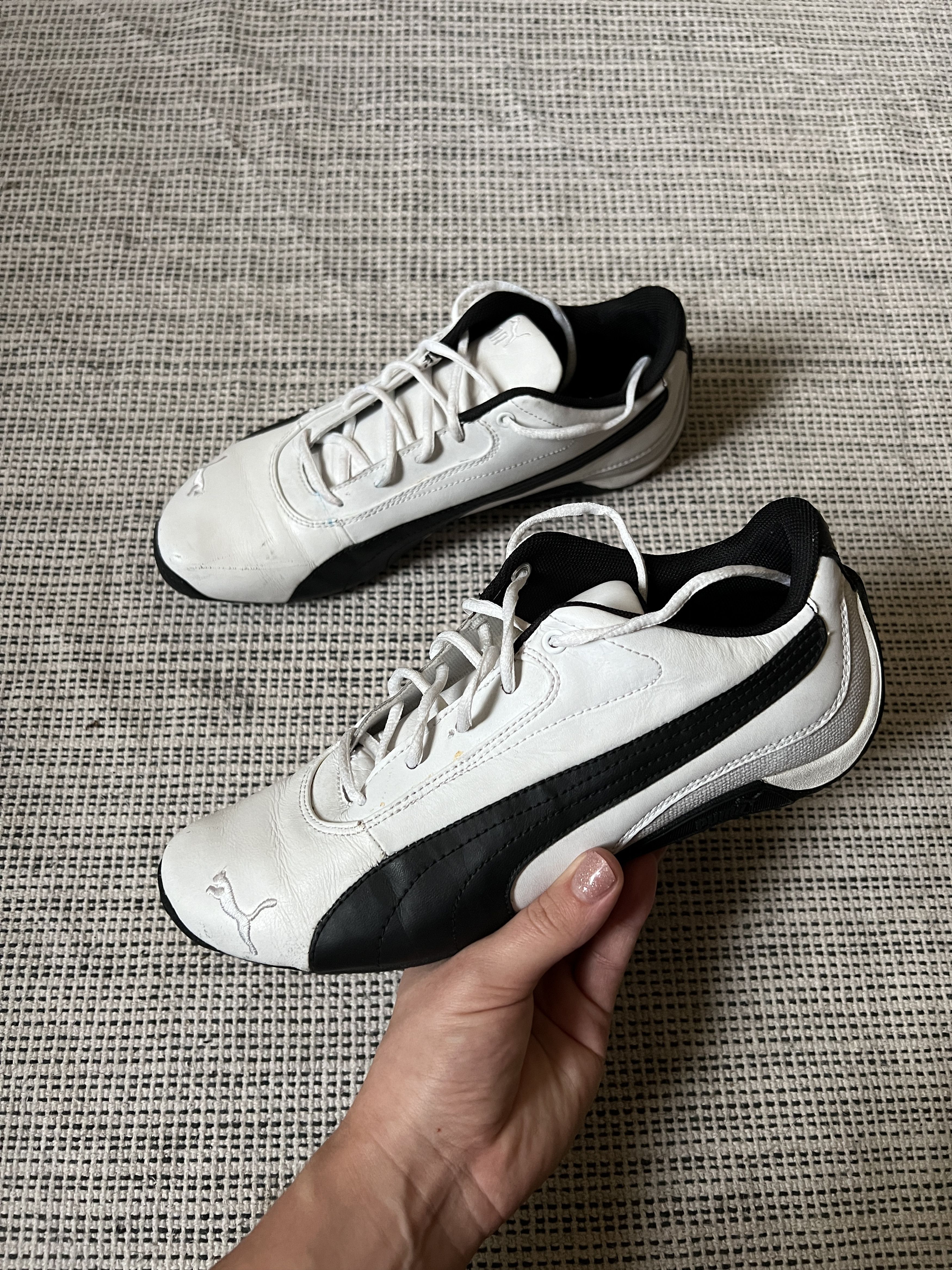 Puma puma speedcat vintage sneakers EU 38 trends black white Size US 7 / IT 37 - 1 Thumbnail