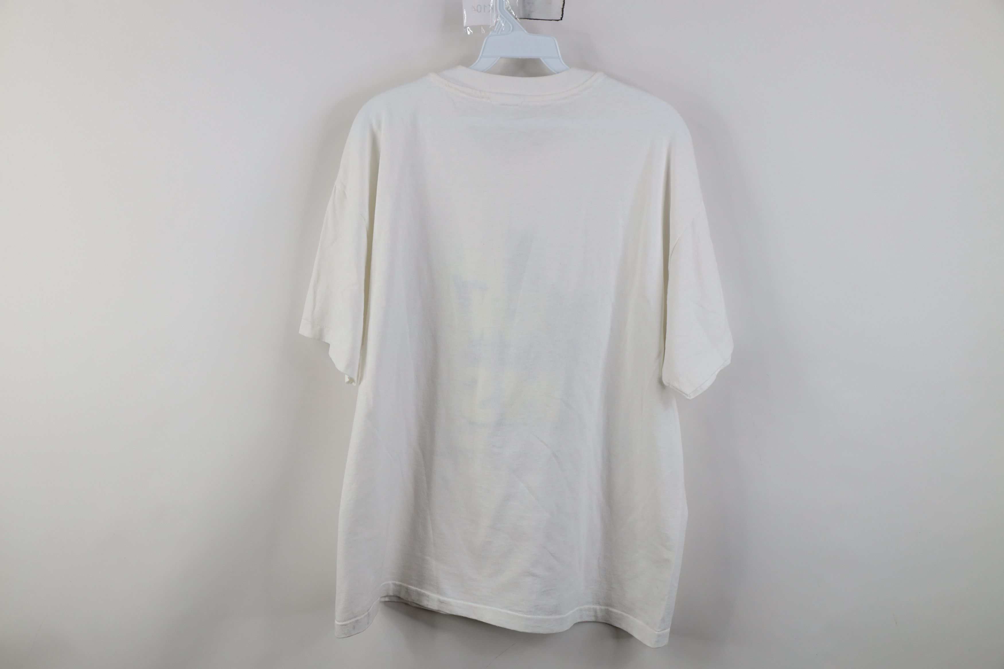 Vintage Vintage 90s Run For MS Detroit Free Press Marathon T-Shirt Size US L / EU 52-54 / 3 - 11 Thumbnail