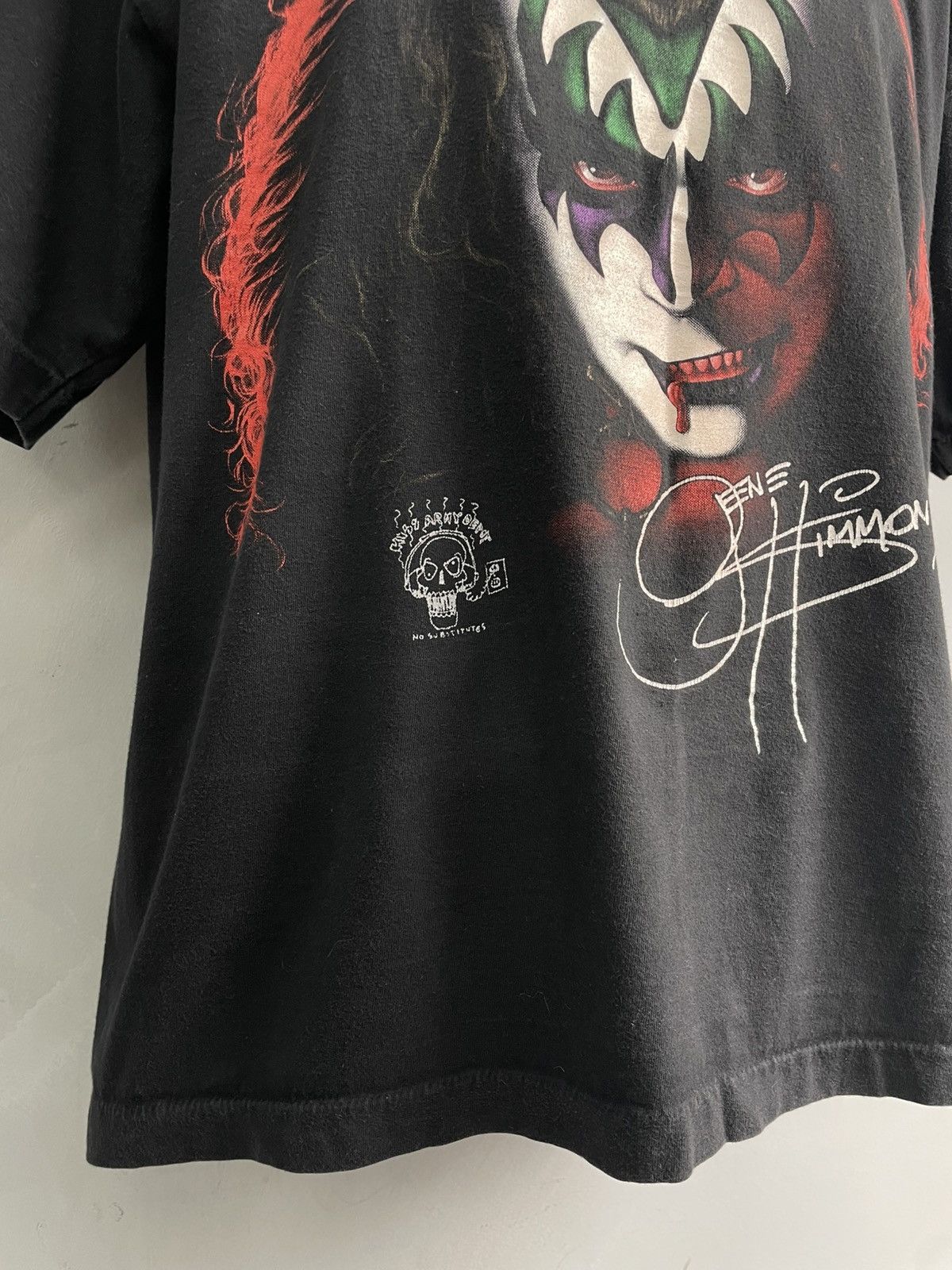 KISS Rare 90s KISS band tour t shirt Gene simmons tee Size US L / EU 52-54 / 3 - 3 Thumbnail