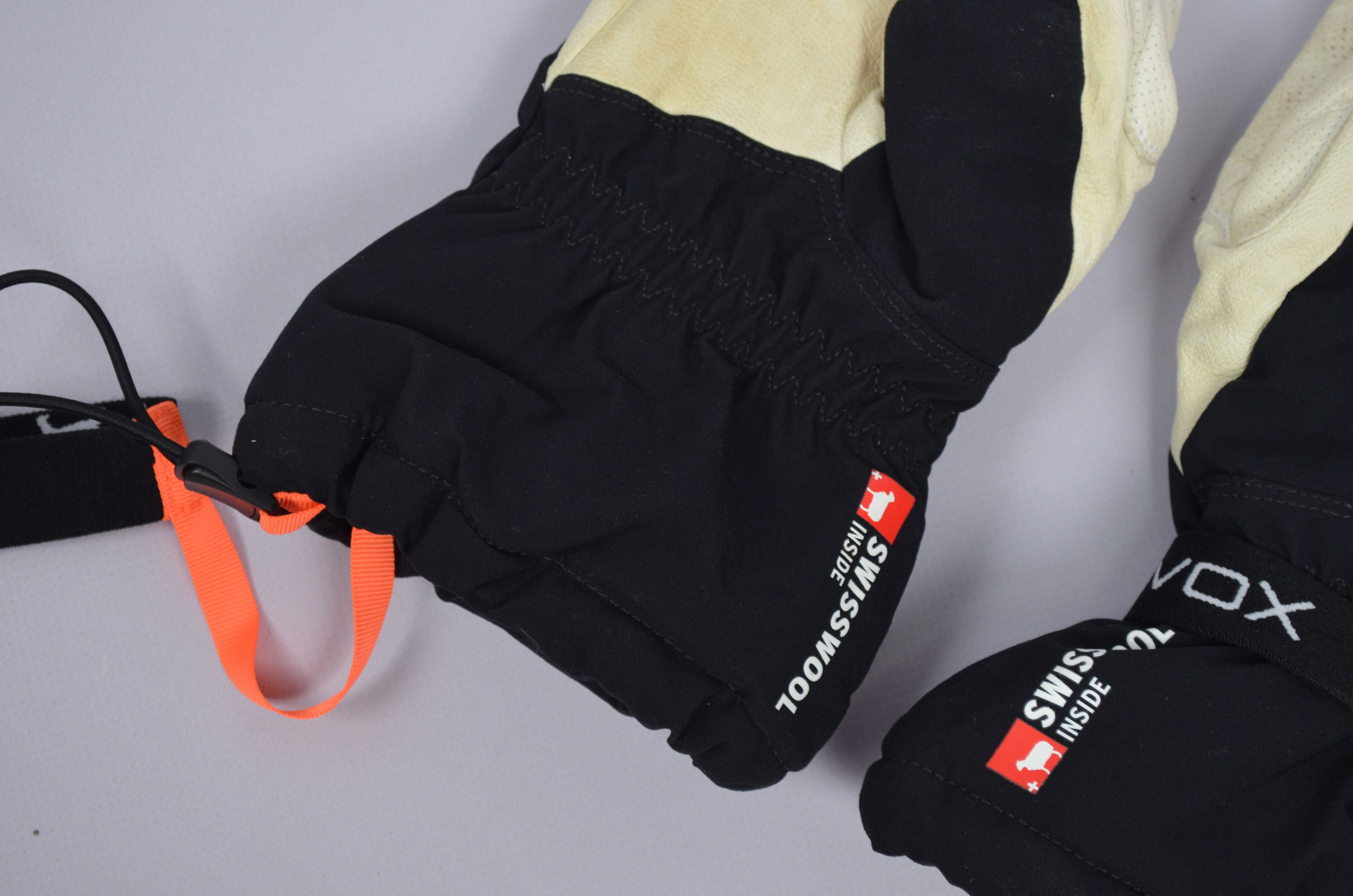 ORTOVOX Ortovox 100% Goat Leather Gloves Lined With 100% Virgin Wool Size ONE SIZE - 7 Thumbnail