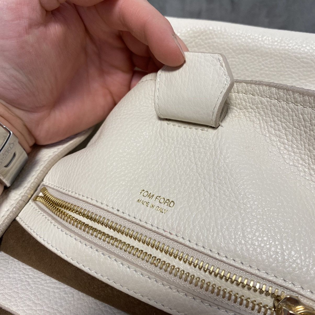 Tom Ford Zip Leather Bag Tom Ford Size ONE SIZE - 5 Thumbnail