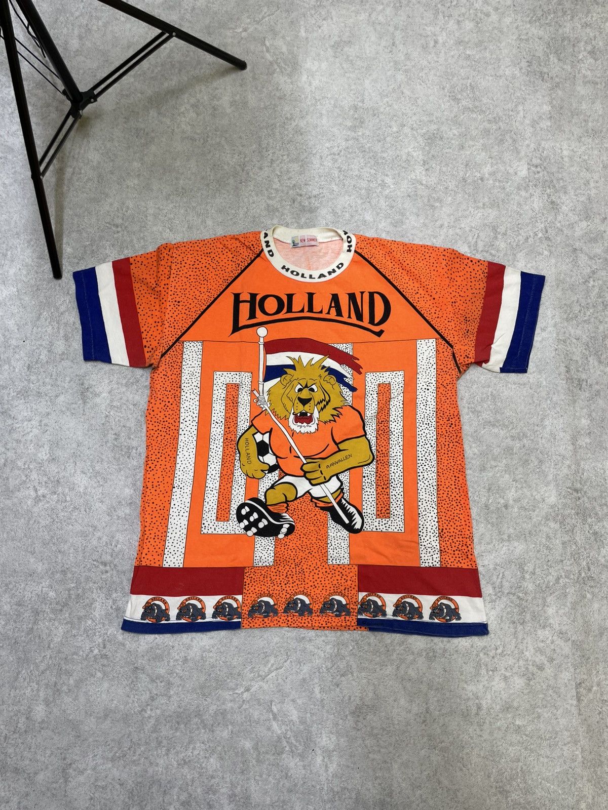 Chelsea Soccer × Holland & Holland FIfa 80-90s Throwback — Holland Soccer Jersey Size US L / EU 52-54 / 3 - 10 Thumbnail