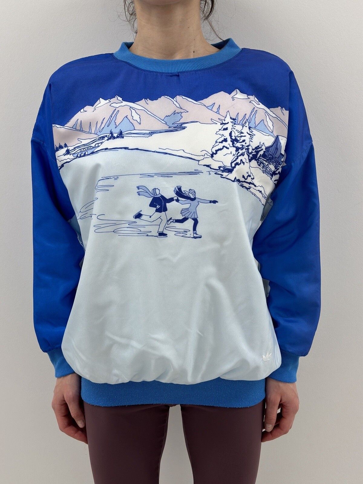 Adidas VINTAGE 90s ADIDAS SKI RARE SWEATSHIRT SWEATER Bloke Retro S Size US S / EU 44-46 / 1 - 1 Thumbnail