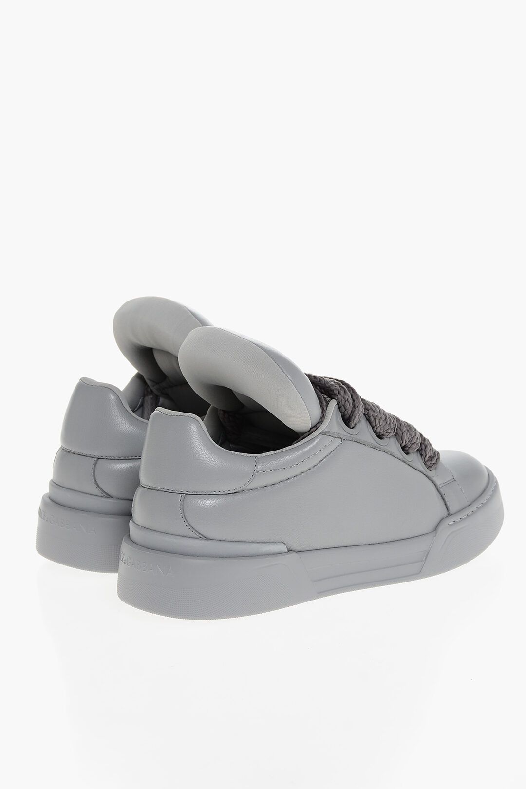 Dolce & Gabbana og1mm0825 Chunky Skate Low-Top Sneakers in Grey Size US 6.5 / EU 39-40 - 3 Thumbnail
