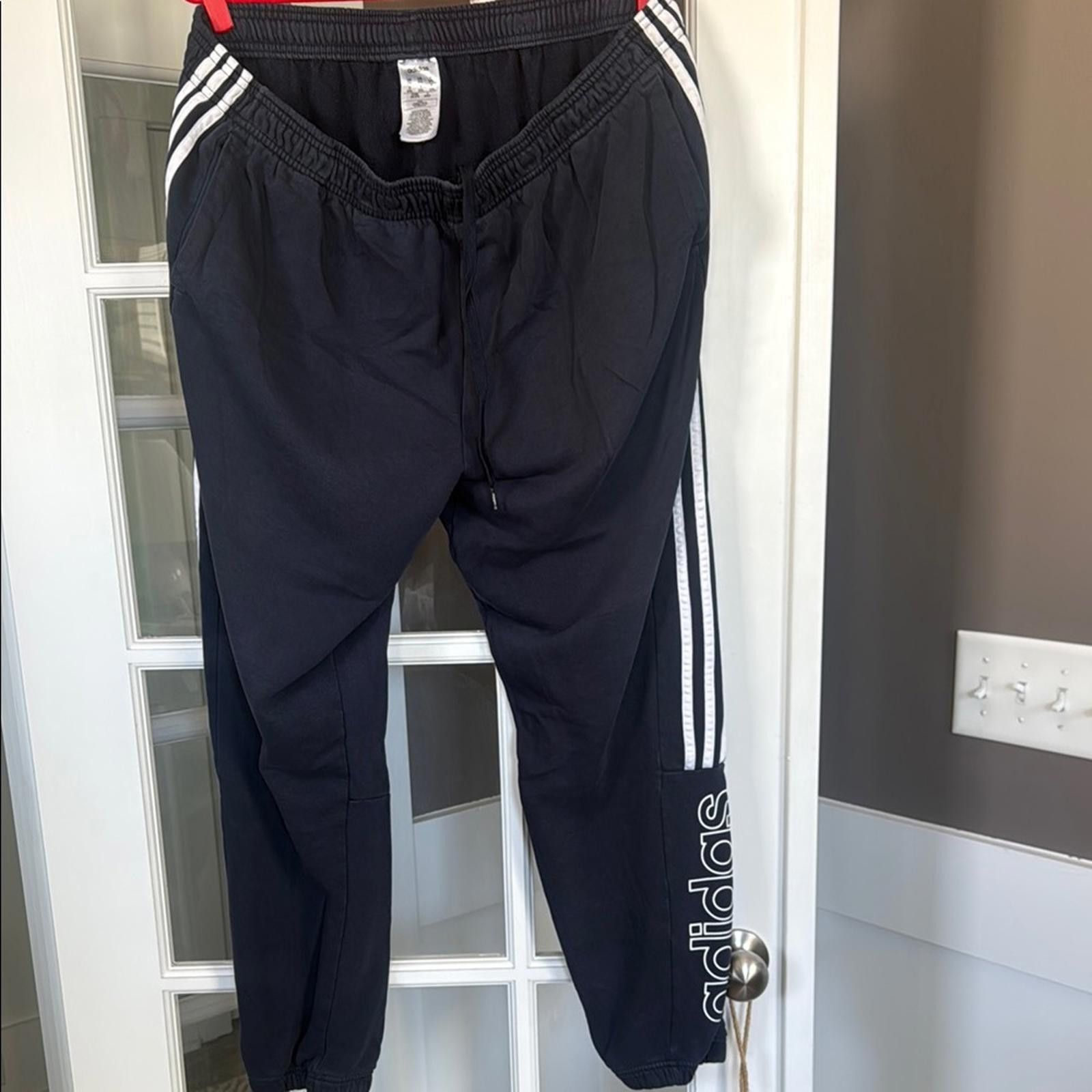 Adidas Adidas mens dark blue Jogger Pants Size US 40 / EU 56 - 1 Thumbnail