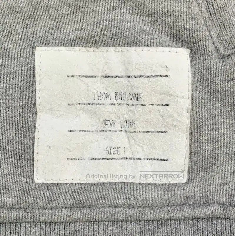 Thom Browne Thom Browne Gray Cotton Womens Hoodie . Size L / US 10 / IT 46 - 5 Thumbnail