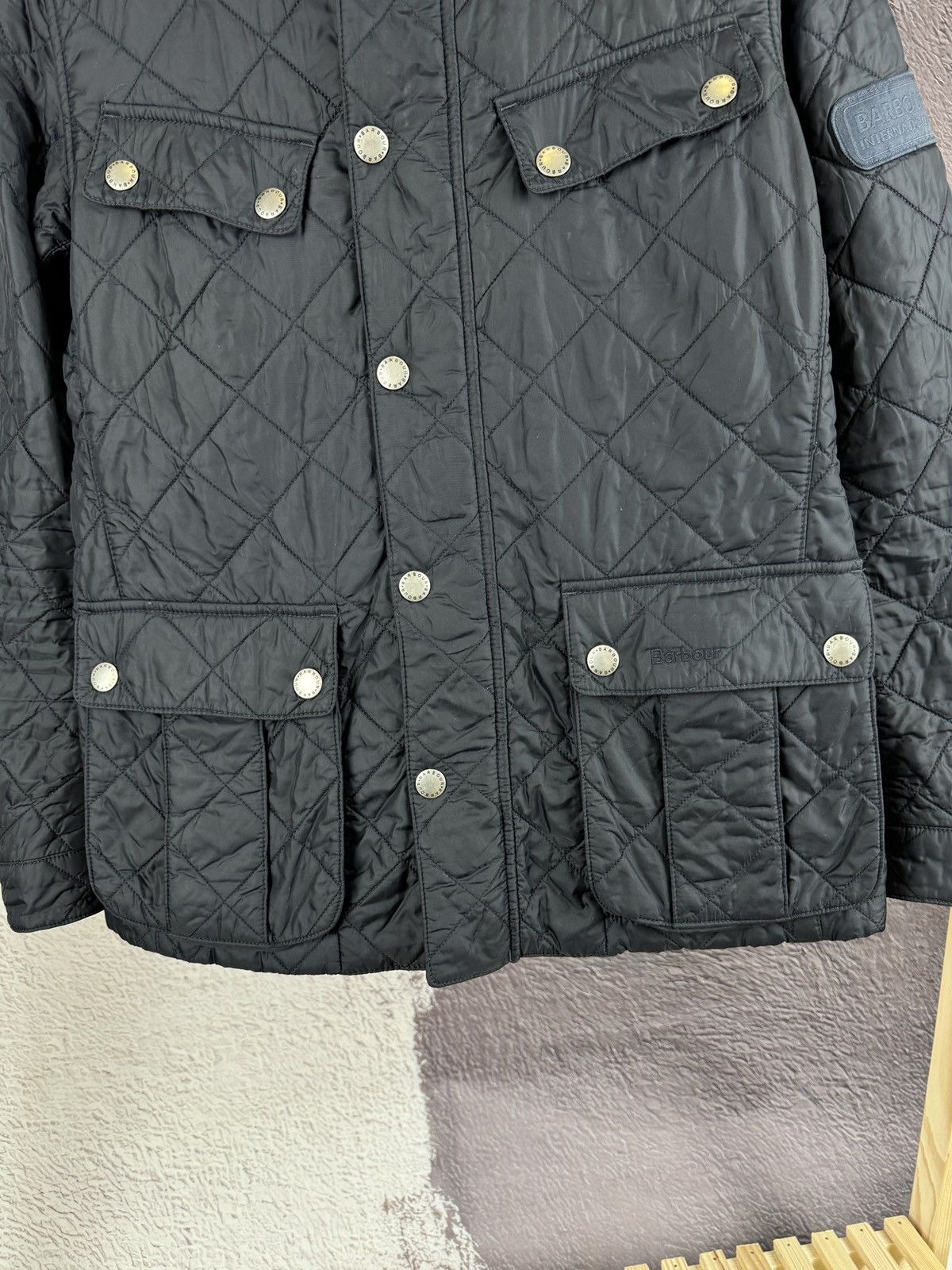 Barbour Barbour International Ariel vintage quilted nylon jacket Size US M / EU 48-50 / 2 - 8 Thumbnail