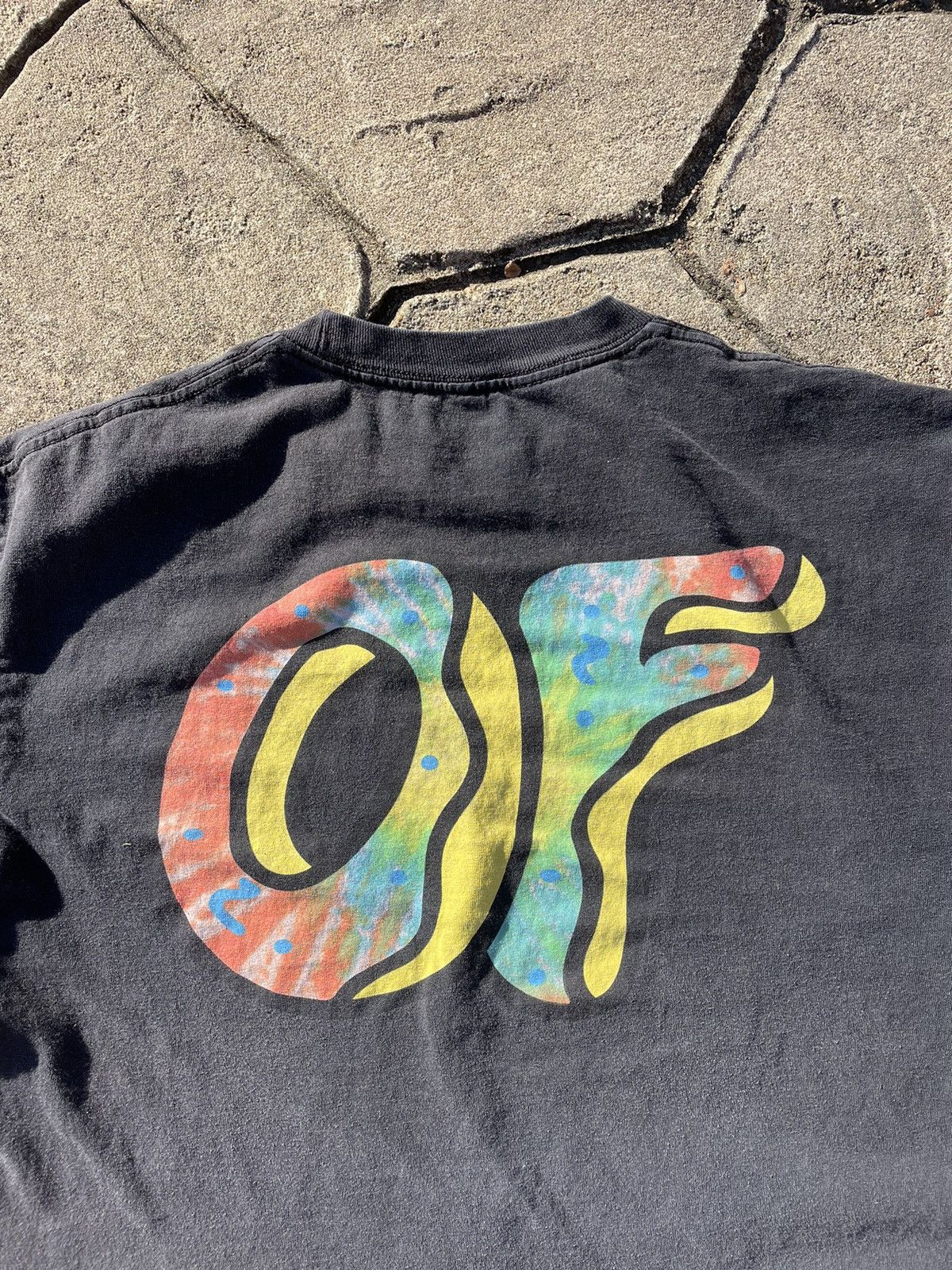 Odd Future × Tyler The Creator Y2K Odd Future Black Donut Tshirt Size US L / EU 52-54 / 3 - 4 Thumbnail