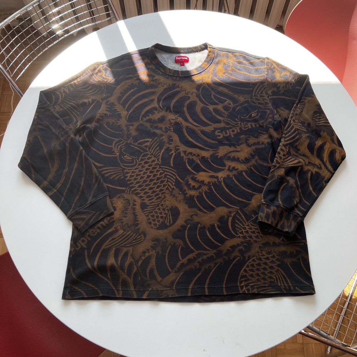 Supreme Supreme Bunnies S/S Work Shirt Angel's Pond Black XL | Grailed
