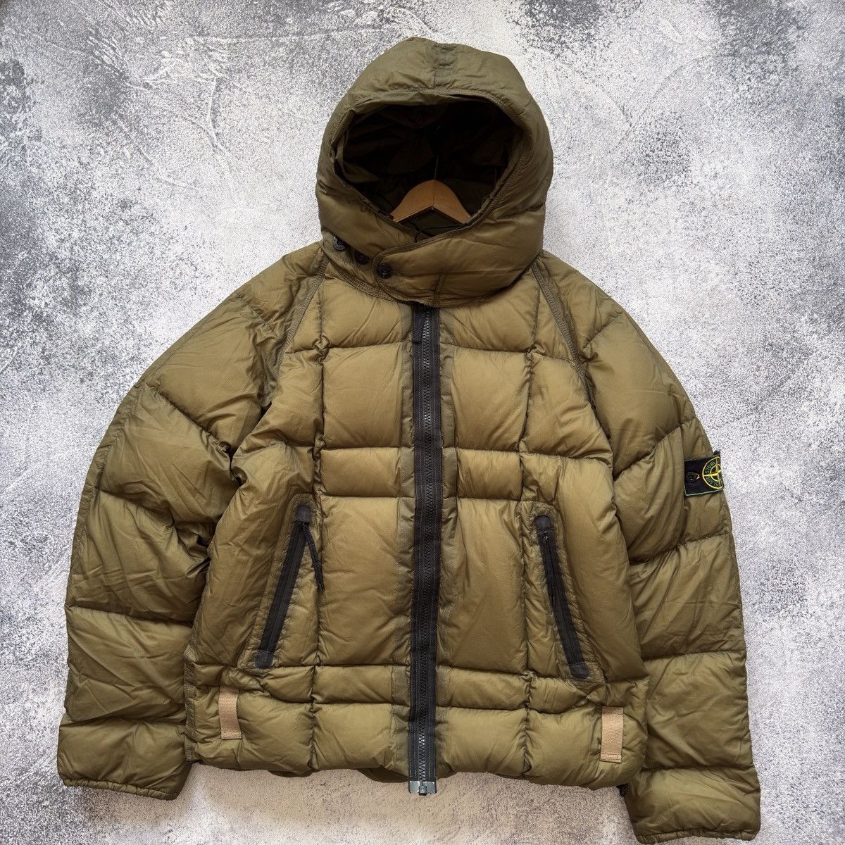 Stone Island Stone Island Opaque Nylon Tela Goose Down