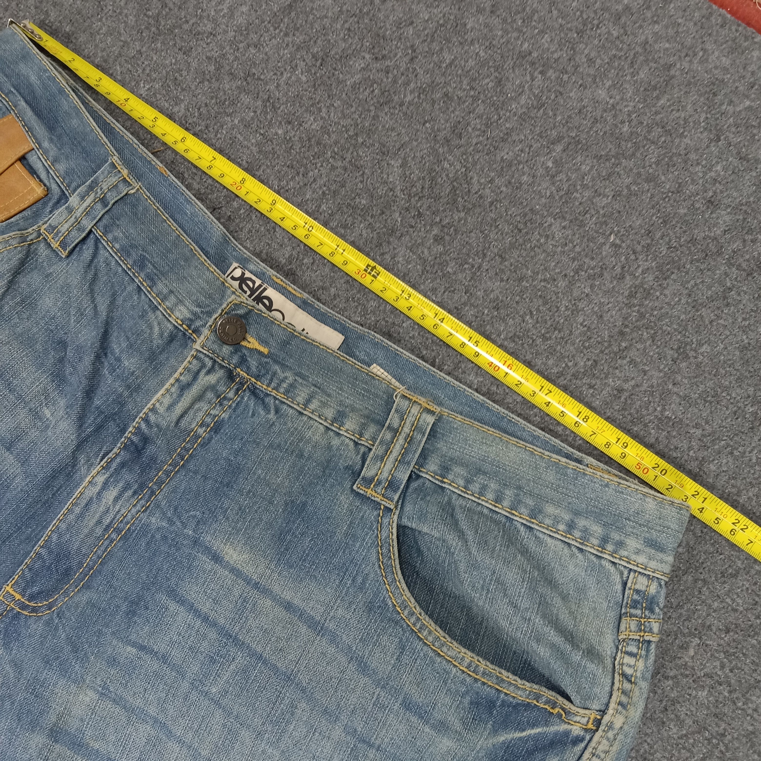 Pelle Pelle × Vintage Pelle Pelle Premium Pocket Designs Denim Jeans Size US 42 / EU 58 - 11 Thumbnail