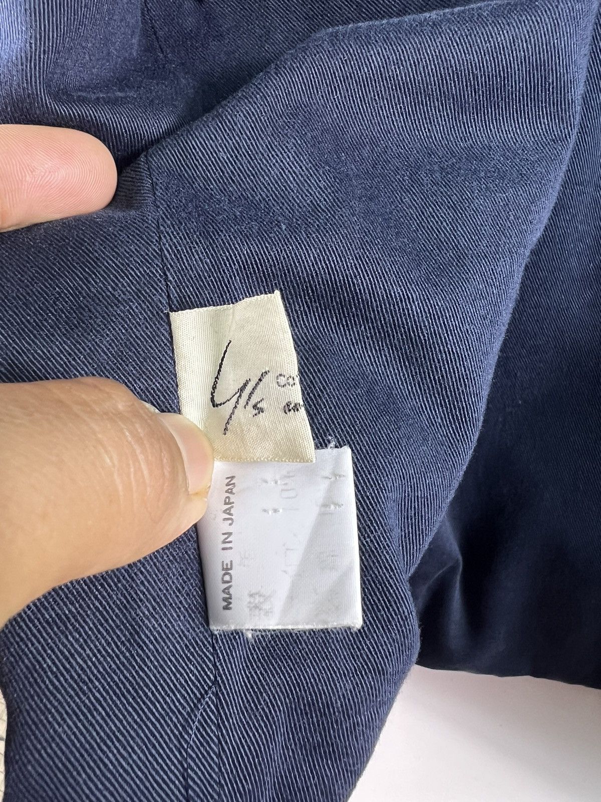 Y's 🔥 Yohji Yamamoto 8620 Workshop Washed Flannel Avant Garde Size US L / EU 52-54 / 3 - 11 Thumbnail