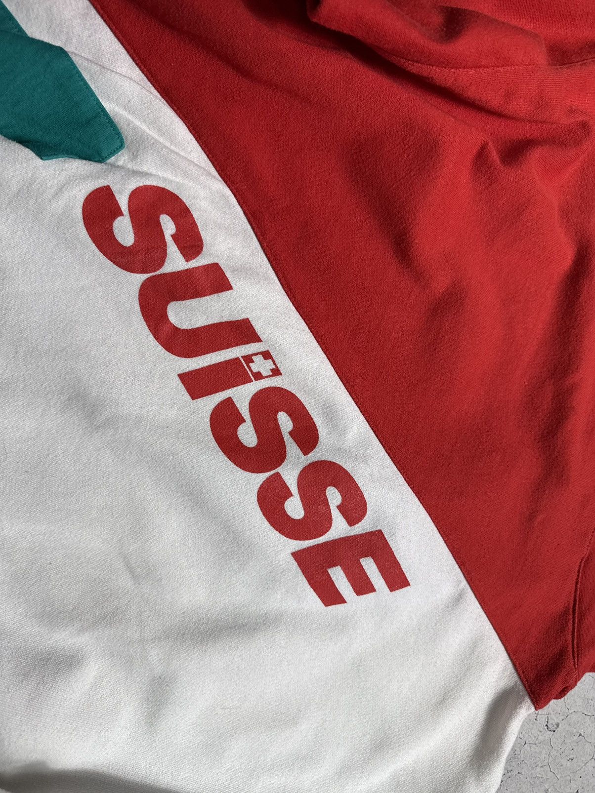 Adidas Adidas Suisse Switzerland Vintage 90’s Football Sweatshirt Size US S / EU 44-46 / 1 - 10 Thumbnail