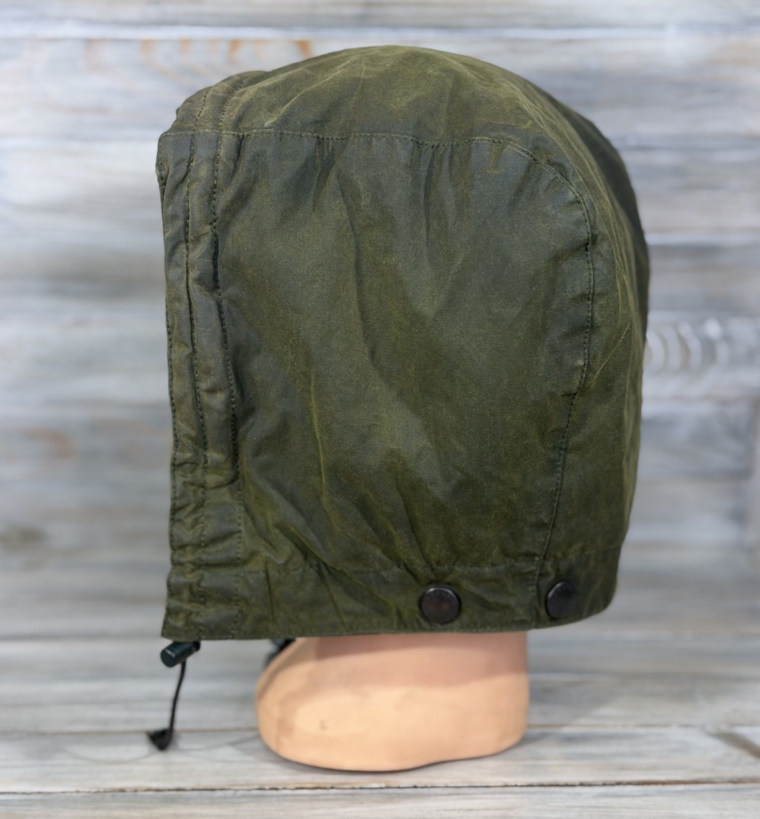 Barbour BARBOUR Wax Hood For Waxed Cotton Jacket Green One Size Size ONE SIZE - 8 Thumbnail