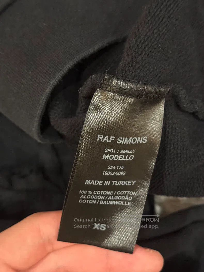 Raf Simons Raf Simons Co-branded hooded sweatshirt Size US XS / EU 42 / 0 - 6 Thumbnail